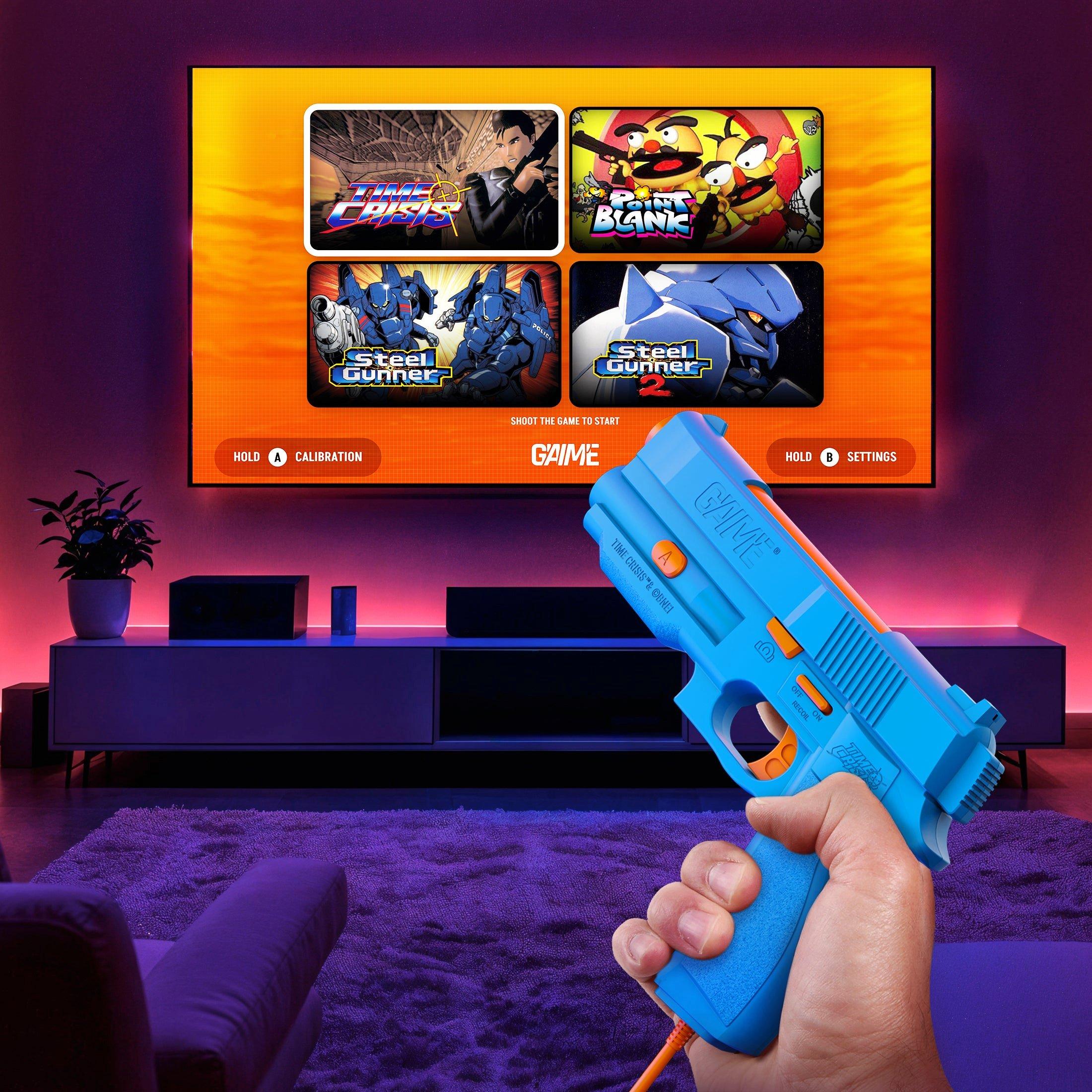 Blue - Gaime - Plug & Play Time Crisis Console Ultimate - 4