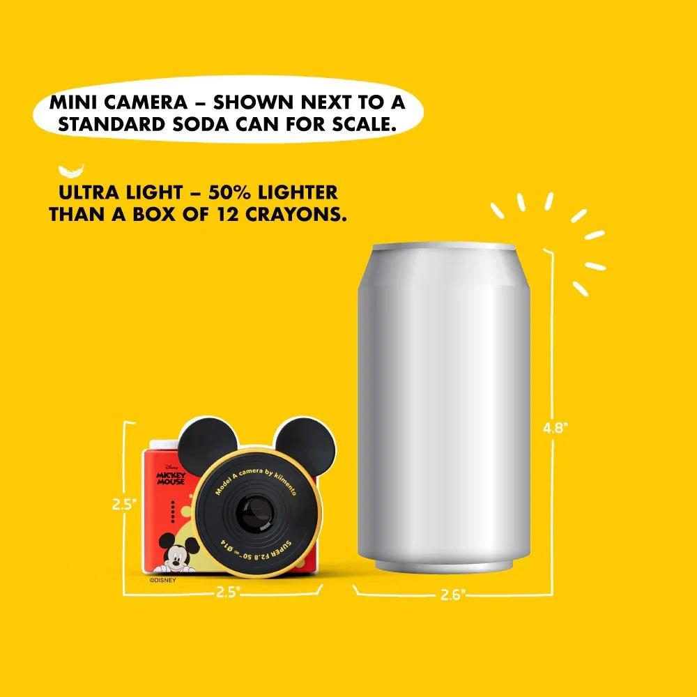 Red - Kiimento - Mickey Mouse (Disney) Model A Digital Kids Camera - 3