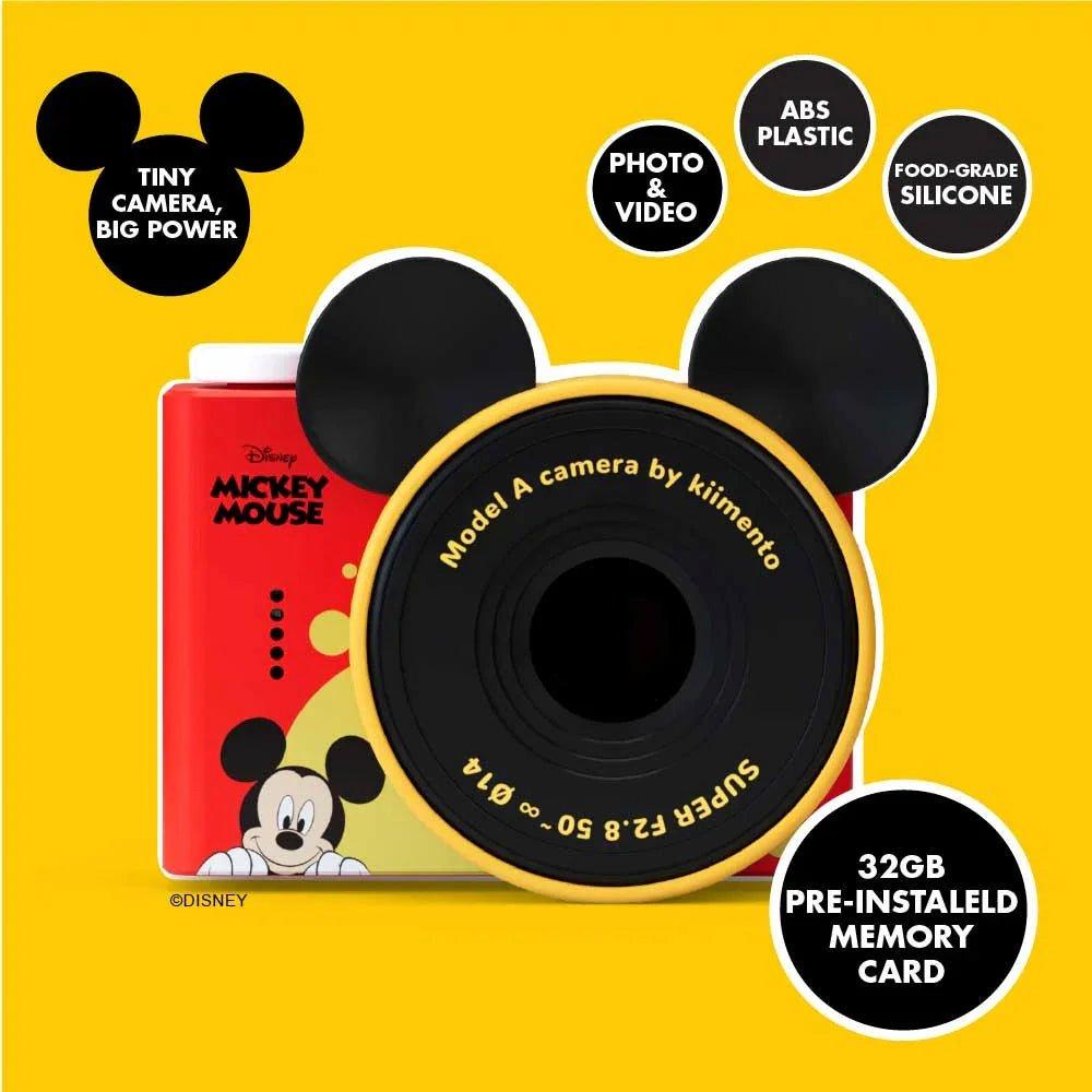 Red - Kiimento - Mickey Mouse (Disney) Model A Digital Kids Camera - 5