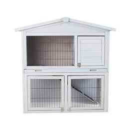 Charles Bentley Leisure TWO STOREY HUTCH PLAY AREA GREY