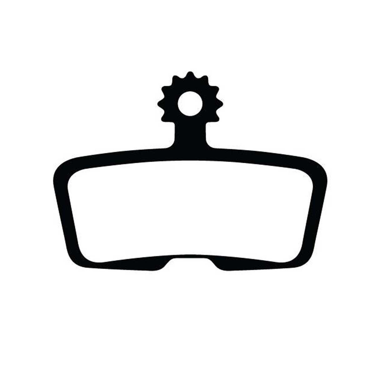 No Colour - Ashima - SemiMetal Pads SRAM/Avid Code/Shimano XT M755/M756