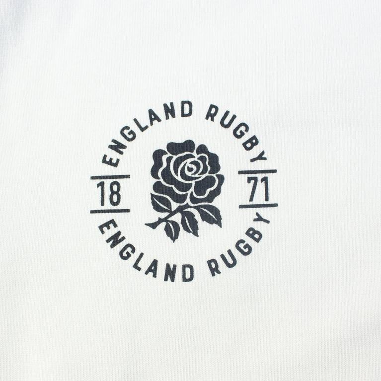 Blanc/Marine/Rouge - RFU - England VapoDri Polo Shirt Mens - 5