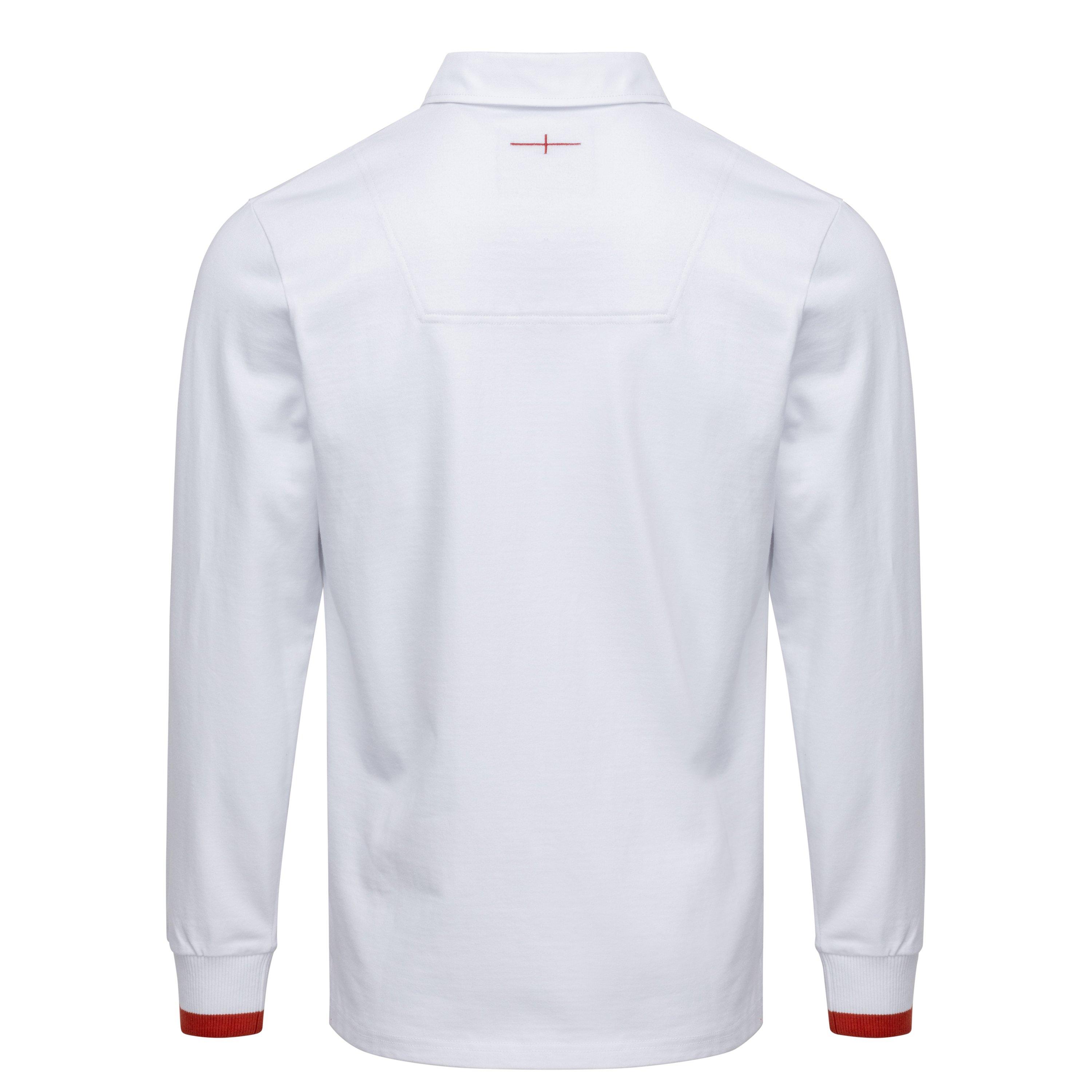 Wit - RFU - England Rugby Long Sleeve Shirt Mens - 2