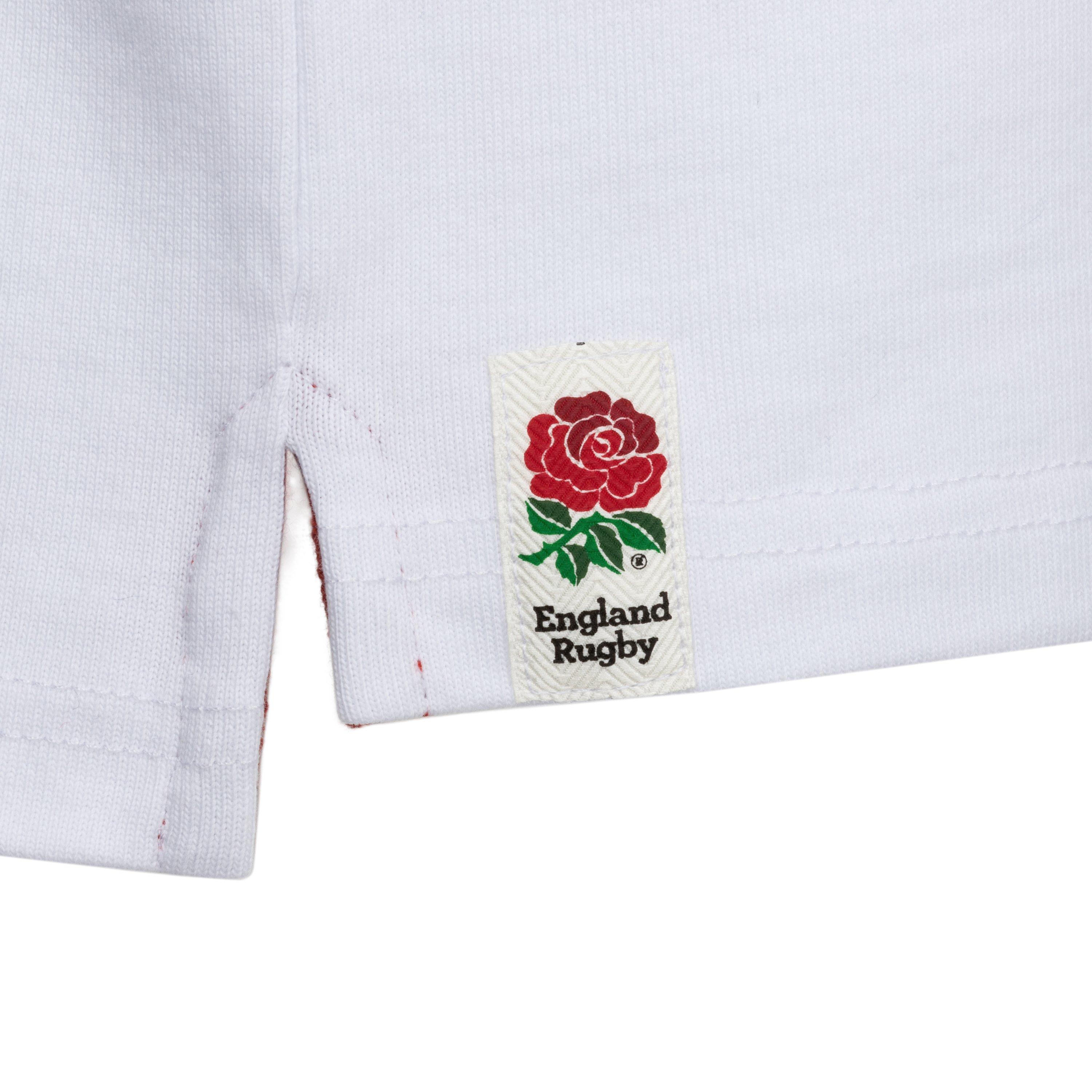Wit - RFU - England Rugby Long Sleeve Shirt Mens - 5