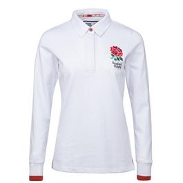 RFU England Long Sleeve Shirt Womens