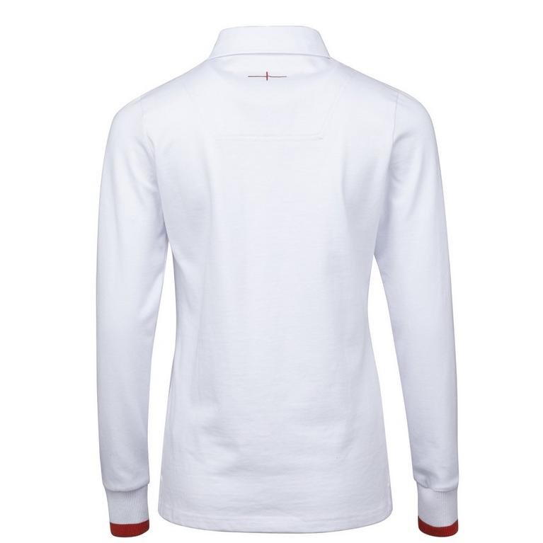 Blanc - RFU - England Long Sleeve Jersey Ladies - 2