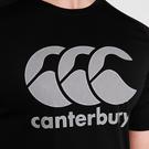 Noir - Canterbury - Canterbury Look and feel like a man who knows how to relax in the casual ® USPA BD Crew Tee shirt - 4