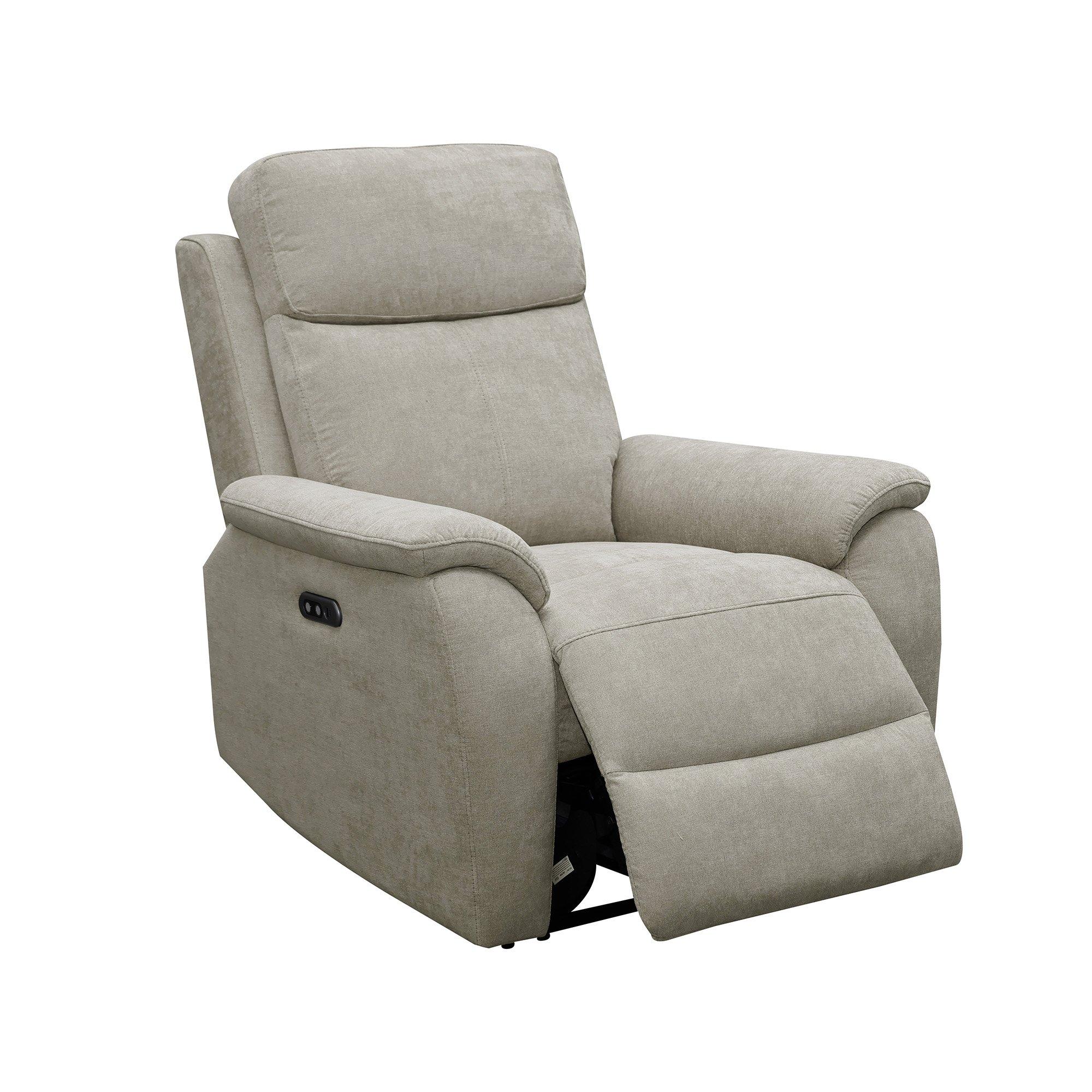 Grey - Aspire - Kingsmere Power Recliner Armchair (1 Seater), Chen - 4