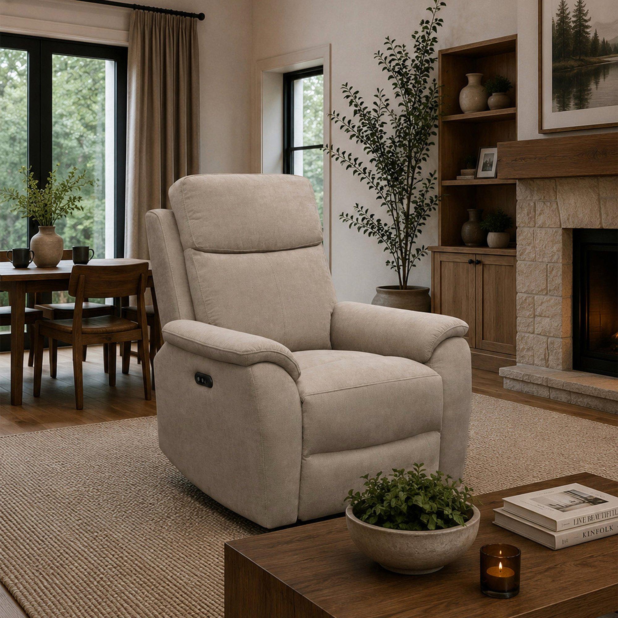 Kingsmere Power Recliner Armchair (1 Seater), Chen