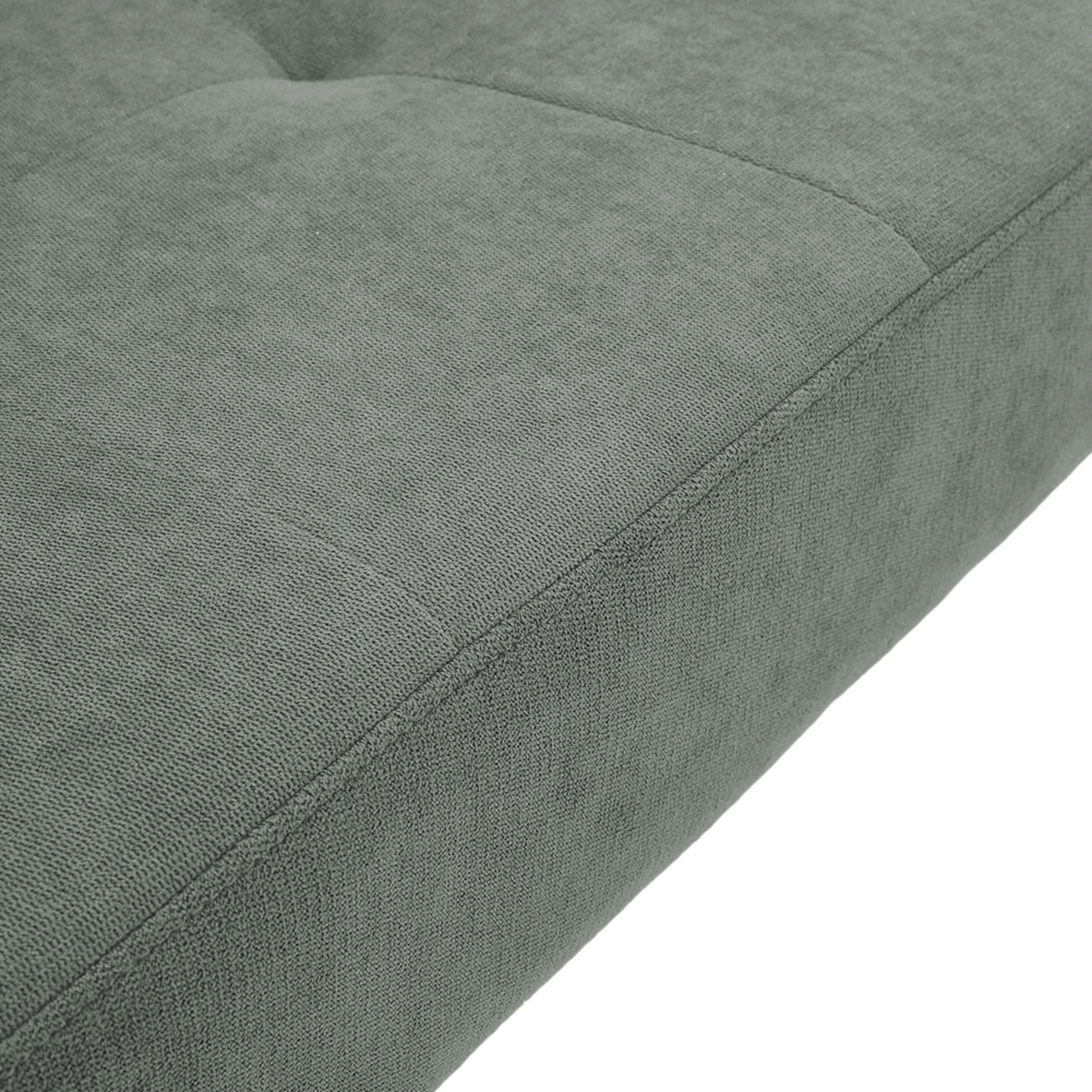 Grey - Kabinet UK - Modern Convertible Single Grey Sofa Bed Grey - 11
