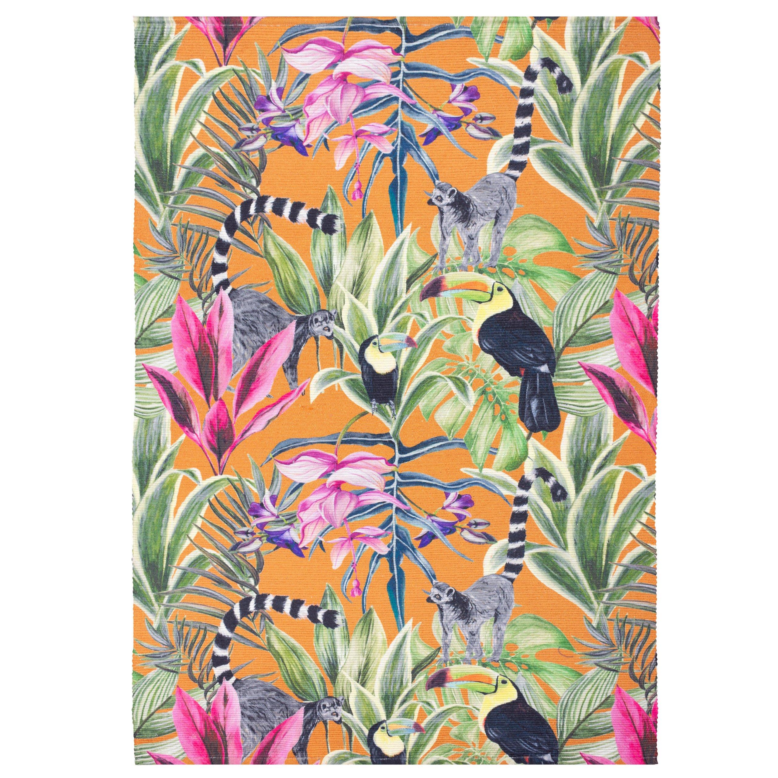 Multicolour - Wylder - Kali Animals Washable Outdoor Rug - 1