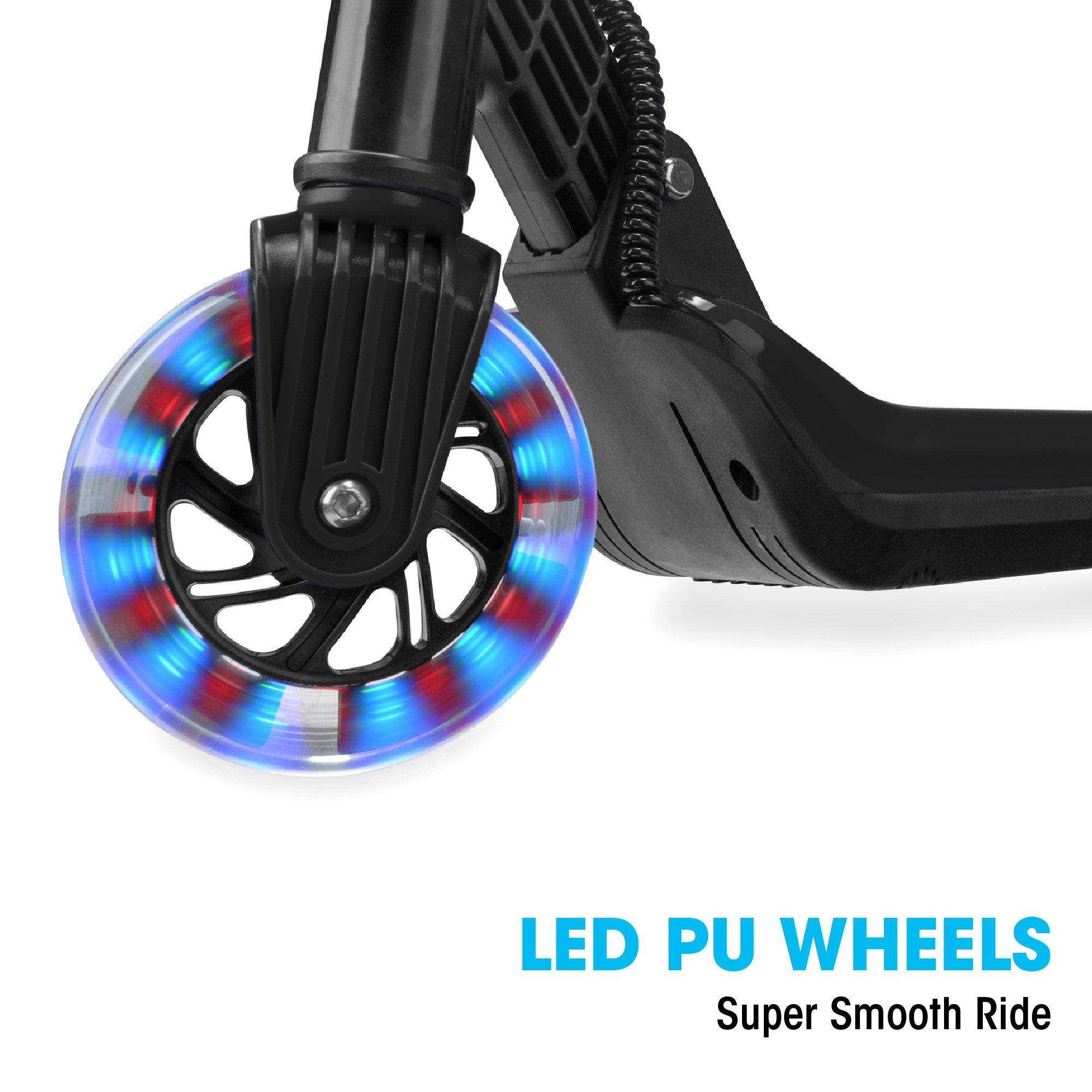 Black - Xootz - Elements Electric Scooter Lithium - Black - 7