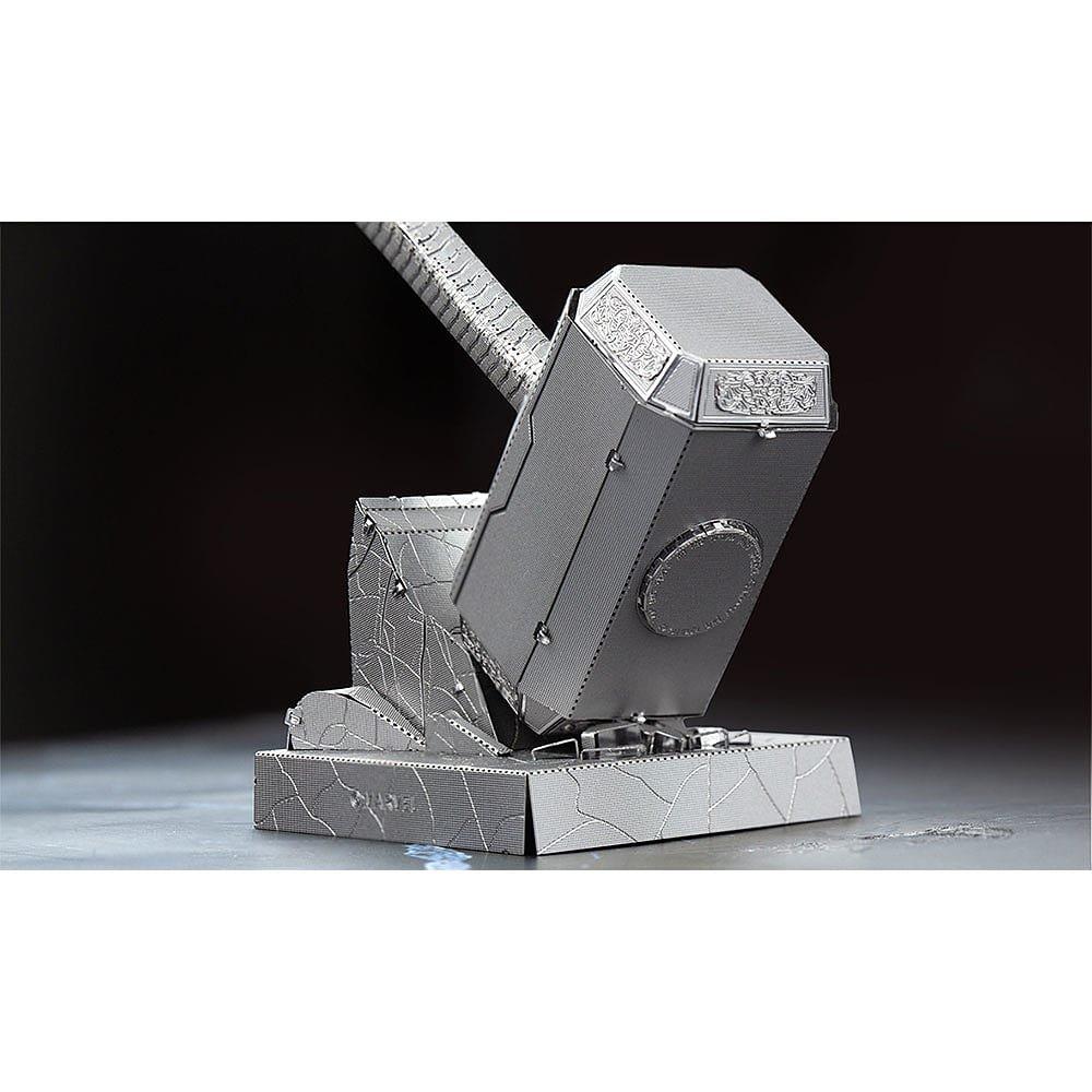 Mercadoria - Marvel - Metal Earth - Mjolnir (Thor's Hammer) 3D Model Kit - 11