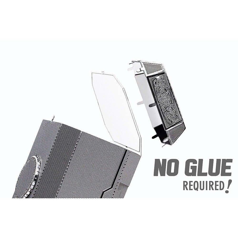 Mercadoria - Marvel - Metal Earth - Mjolnir (Thor's Hammer) 3D Model Kit - 4