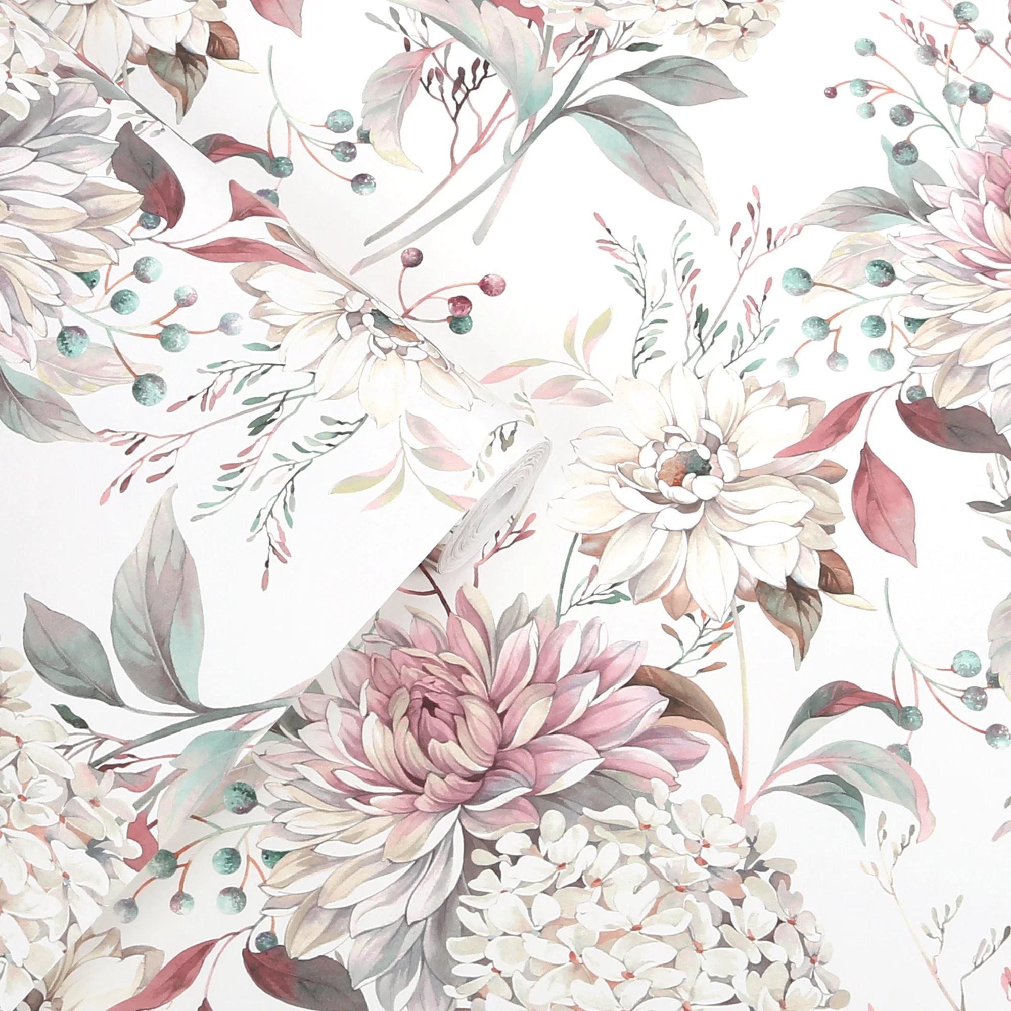 Grape - Laura Ashley - Heatherwick Trail Wallpaper - 3