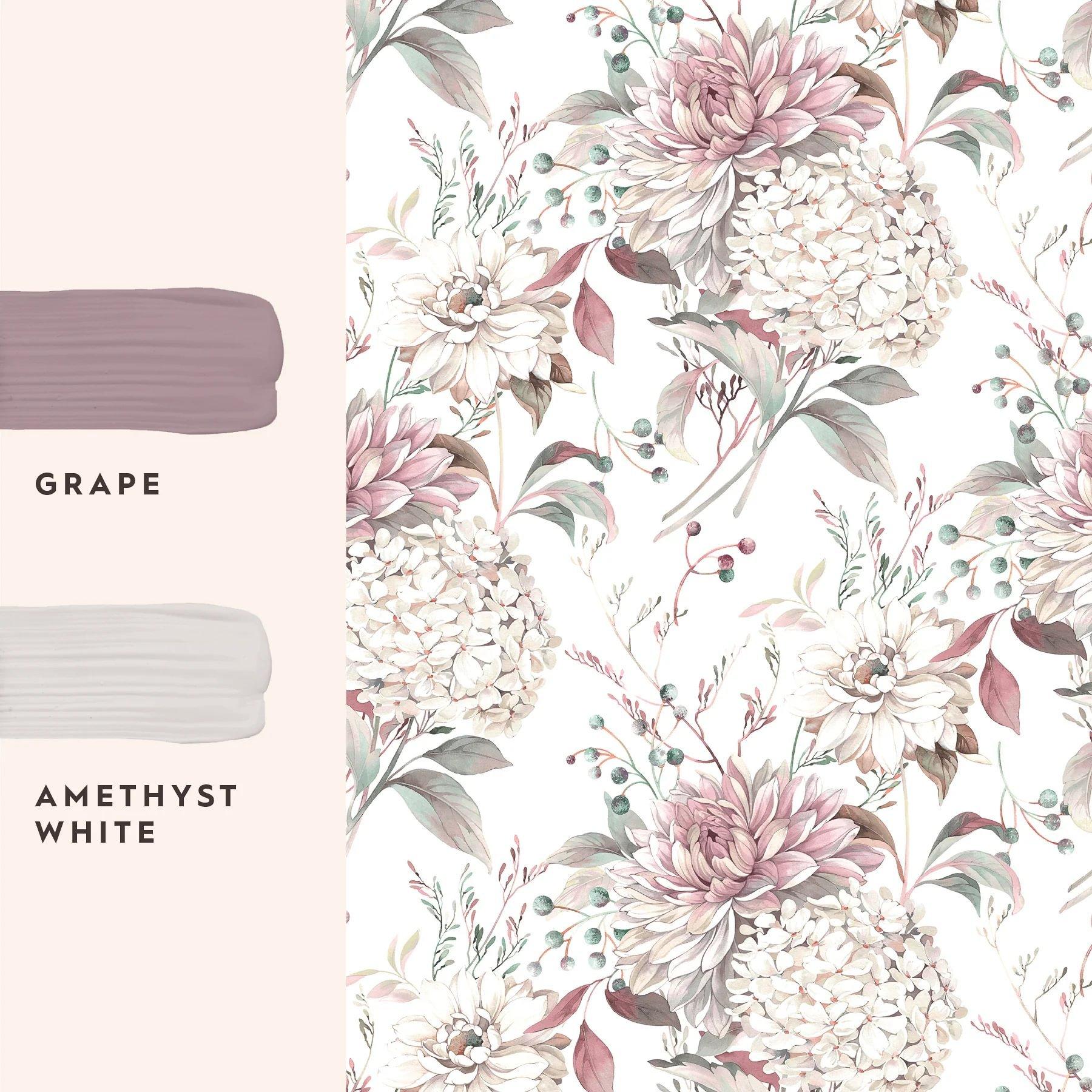Grape - Laura Ashley - Heatherwick Trail Wallpaper - 6