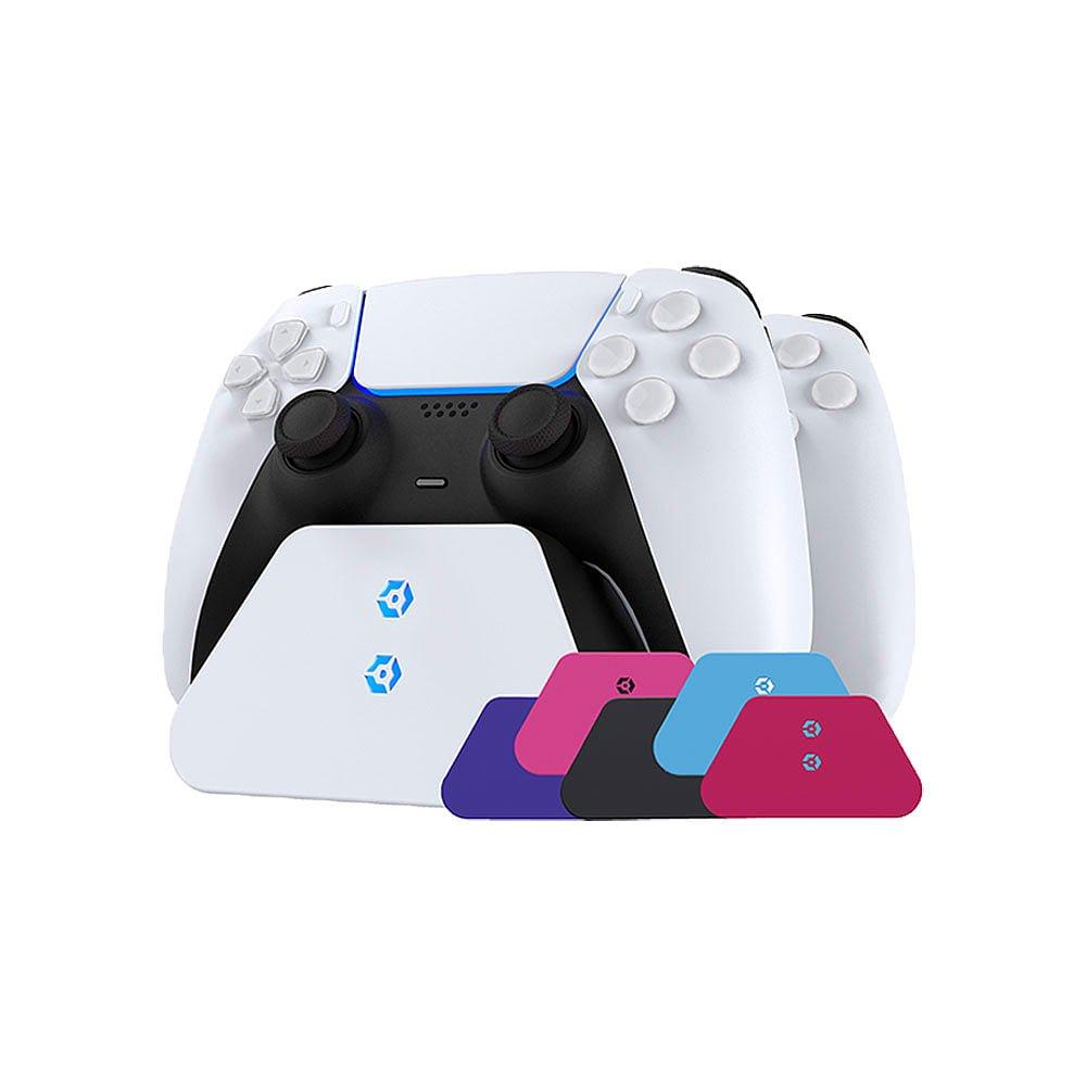 White - Gioteck - PS5 Duo Charging Stand