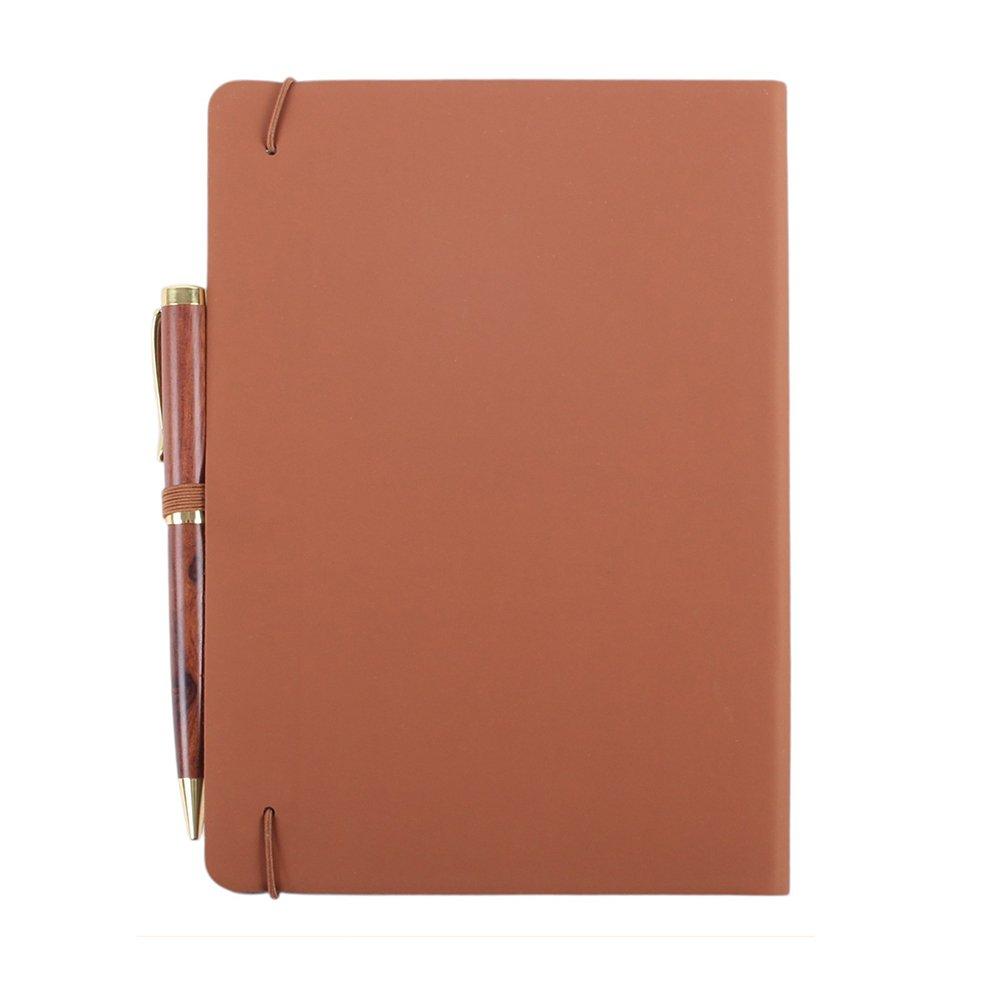 White - Something Different - Celtic Shield Knot A5 Faux Leather Notebook with P - 3