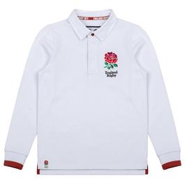 RFU England Rugby Long Sleeve Shirt Juniors