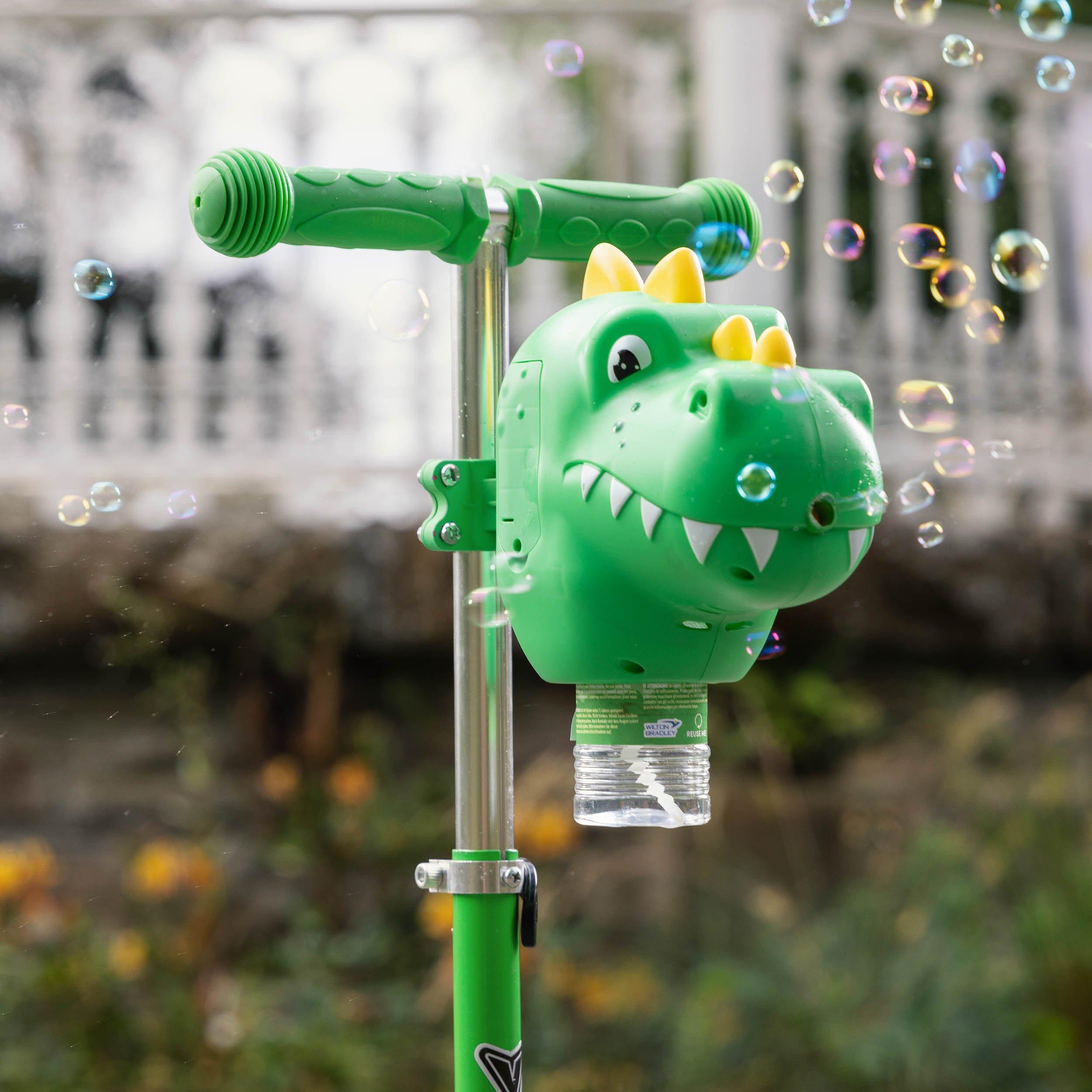 Green - Xootz - Xootz Dinosaur Bubble Go Scooter - Green - 9