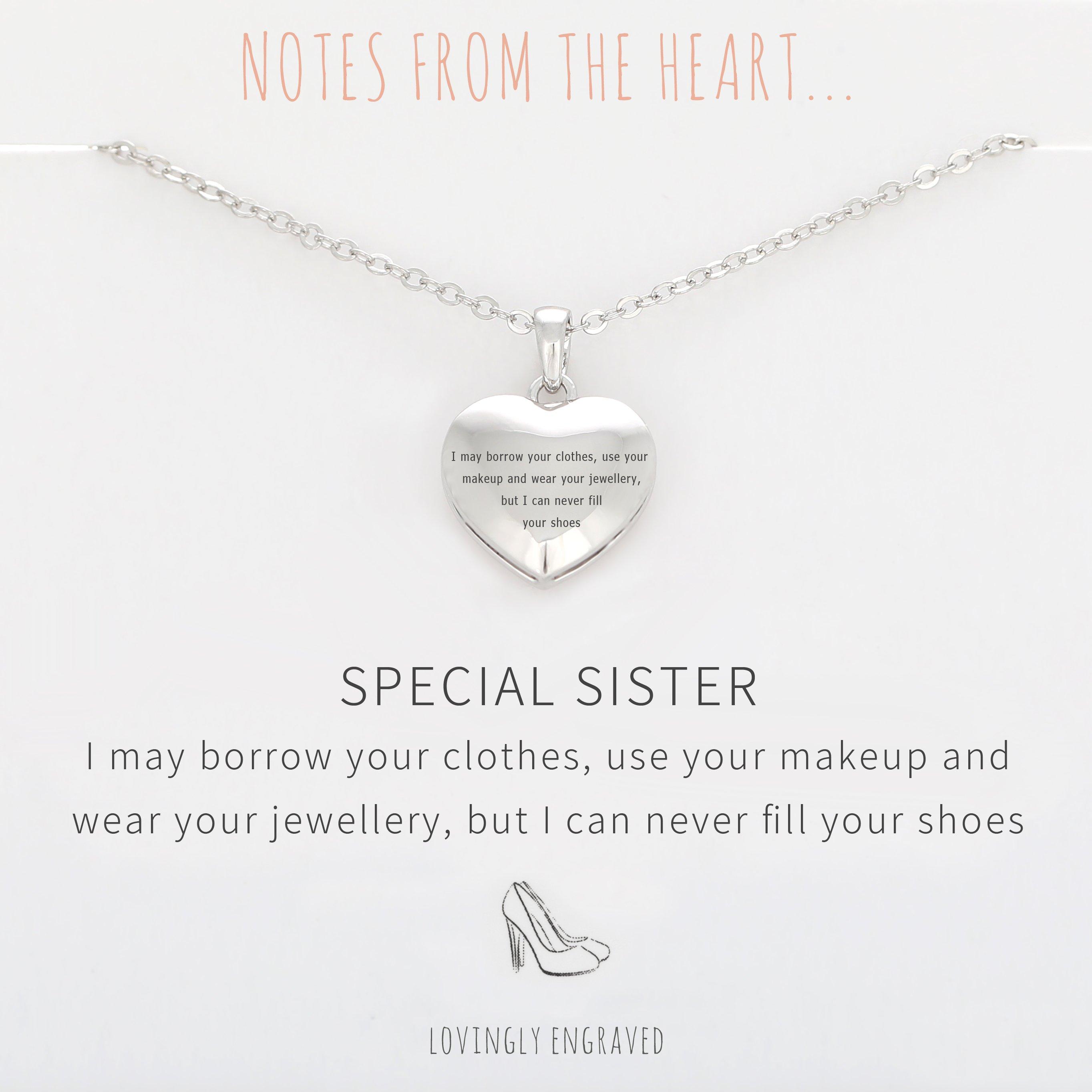 Silver - Notes From The Heart - NFTH Special Sister engra - 2