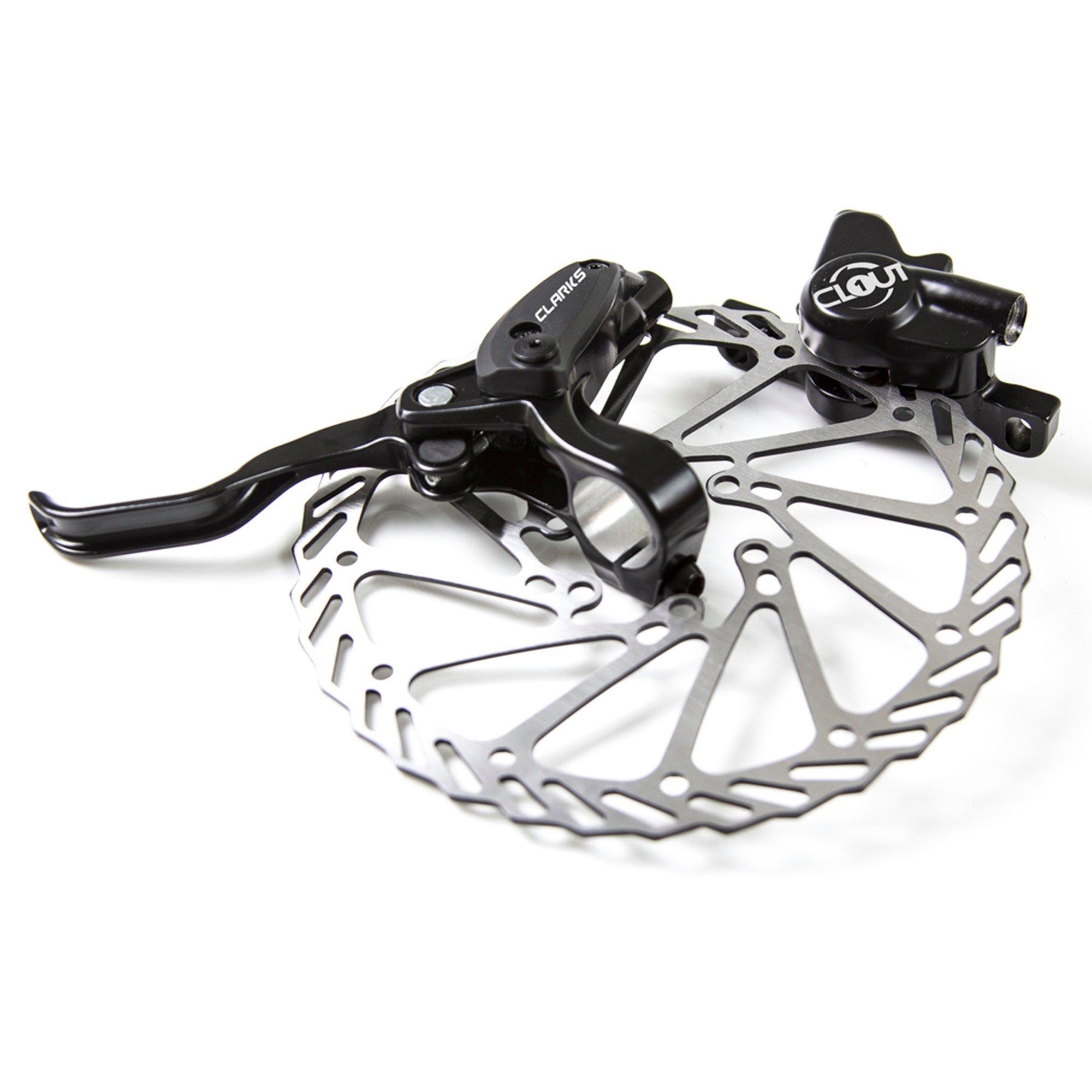 Clarks  Clout Two Piston Hydraulic Brake Rear R160 - Black - NO SIZE