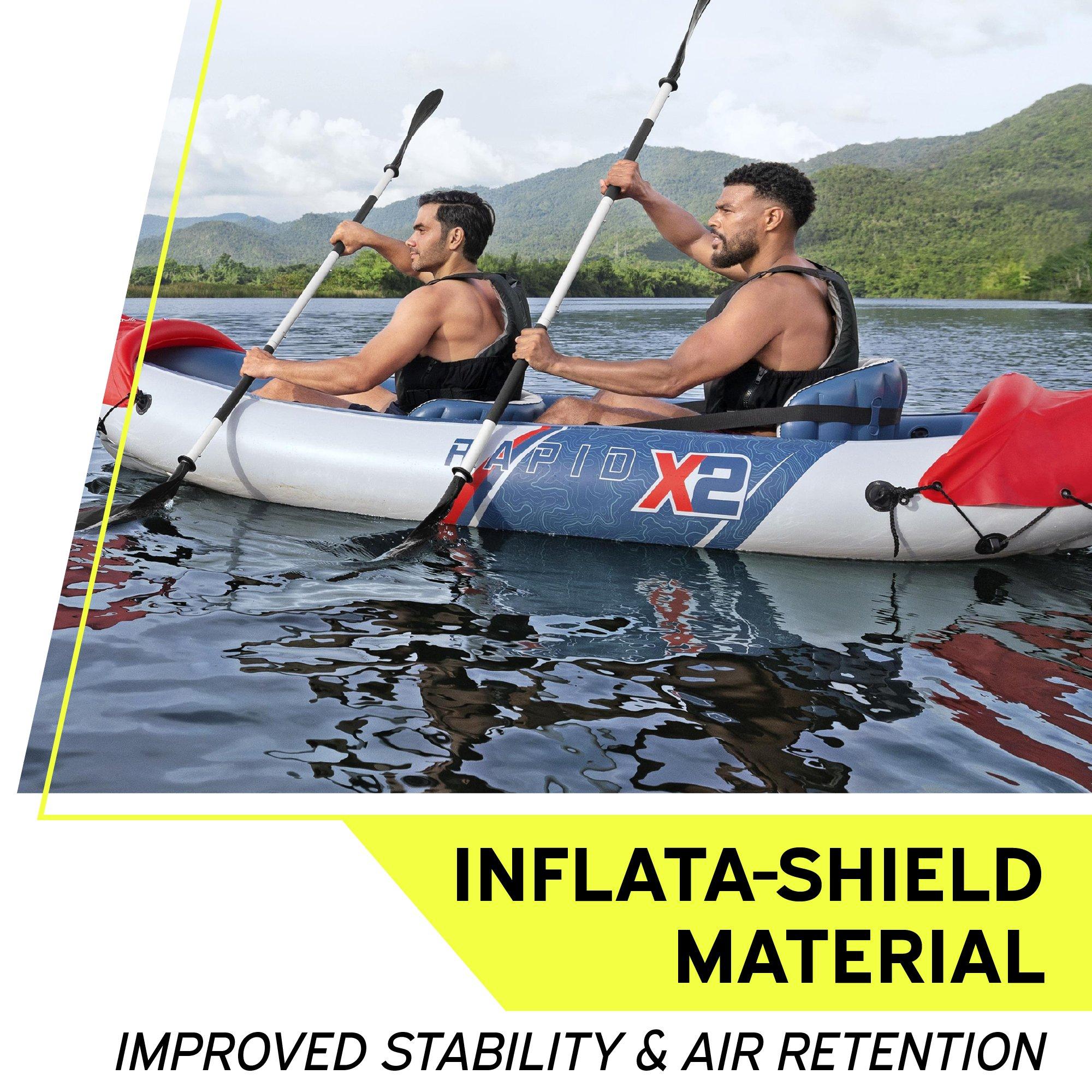 White And Red - Hydro Force - Rapid X2 Kayak Set - 3