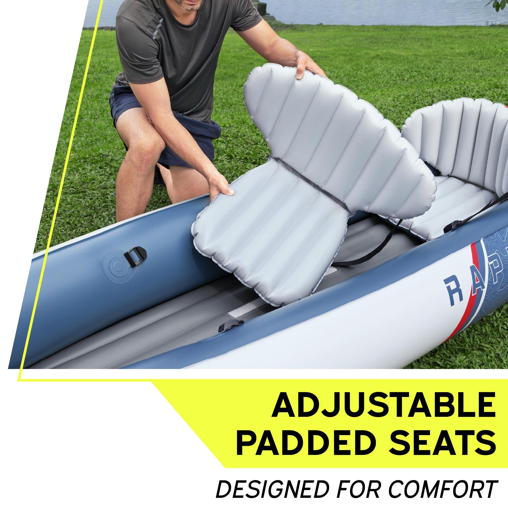 White And Red - Hydro Force - Rapid X2 Kayak Set - 5