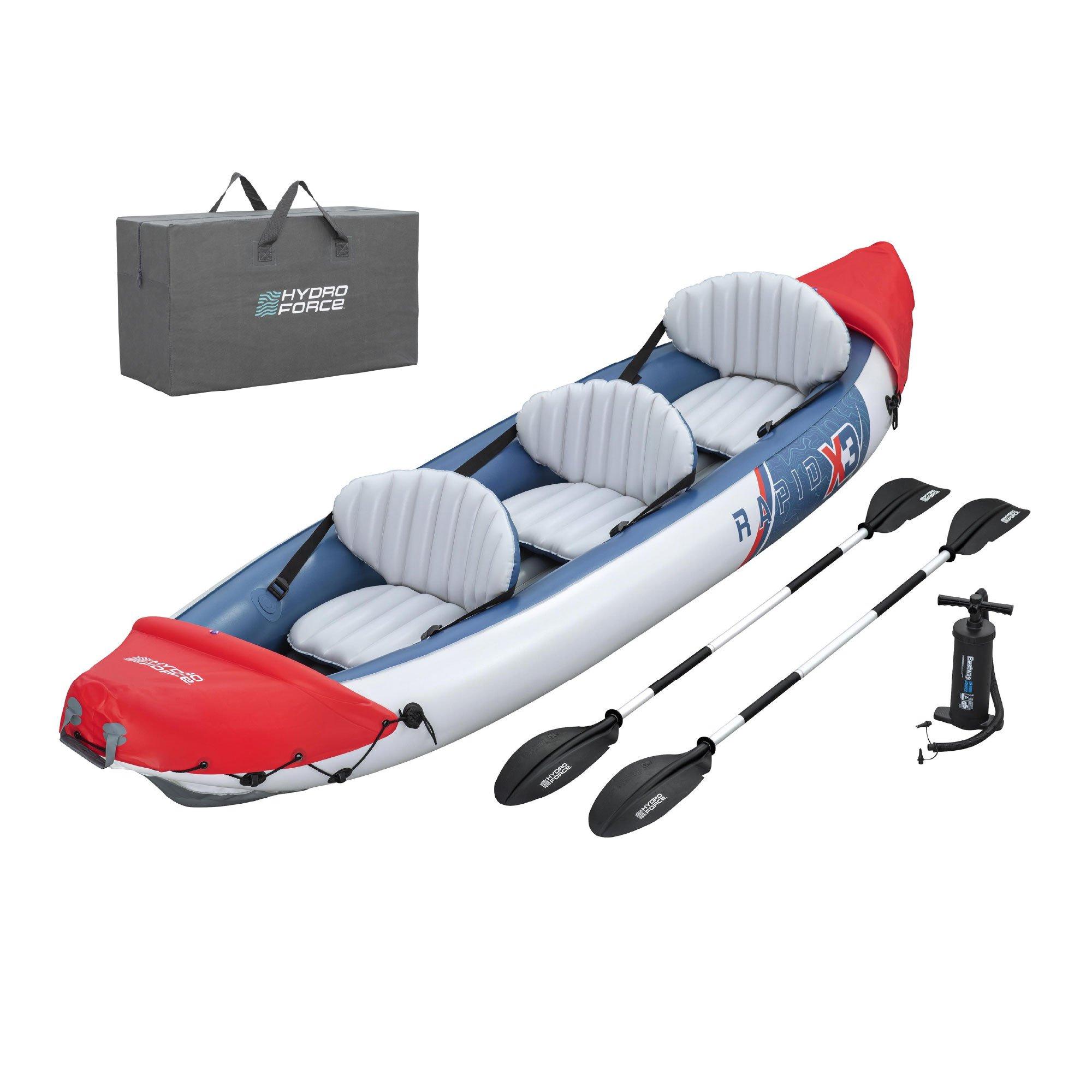 White And Red - Hydro Force - Rapid X3 Kayak Set - 2