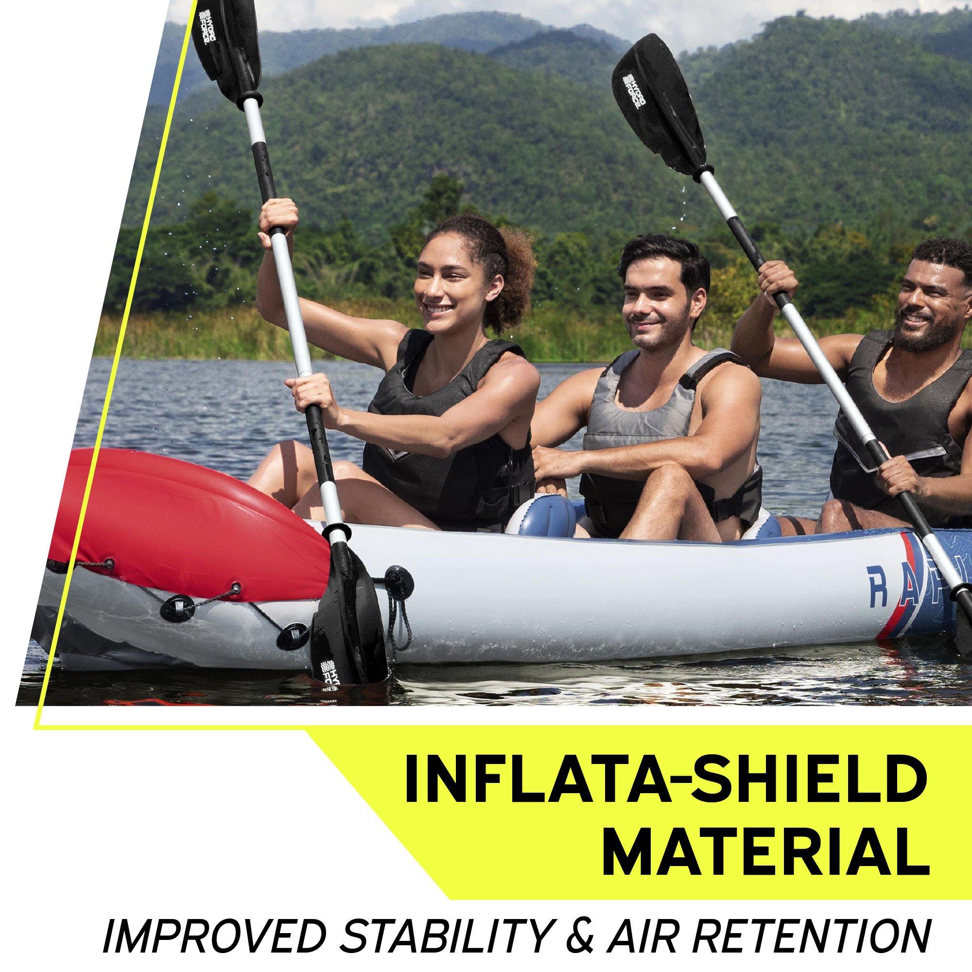 White And Red - Hydro Force - Rapid X3 Kayak Set - 3