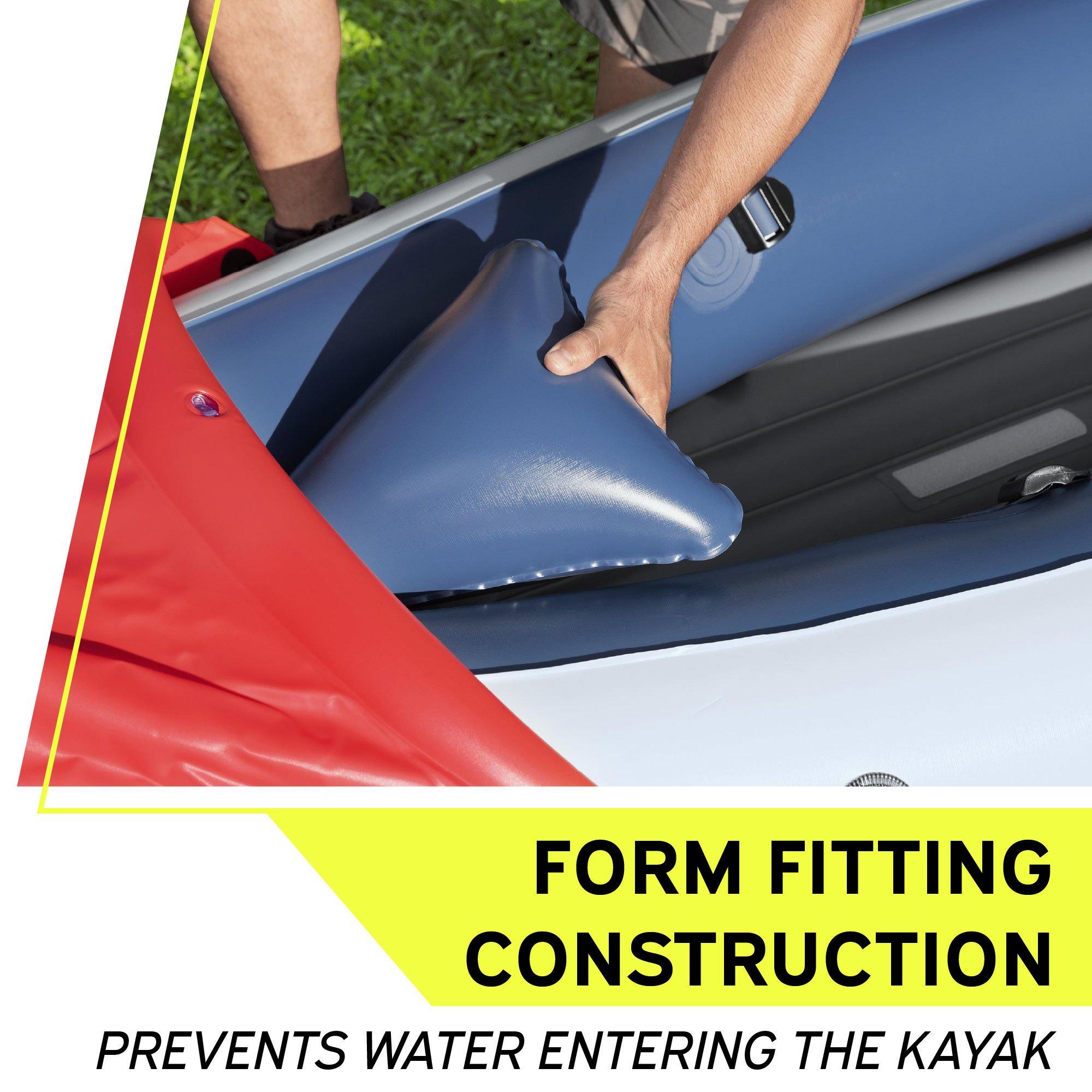 White And Red - Hydro Force - Rapid X3 Kayak Set - 6