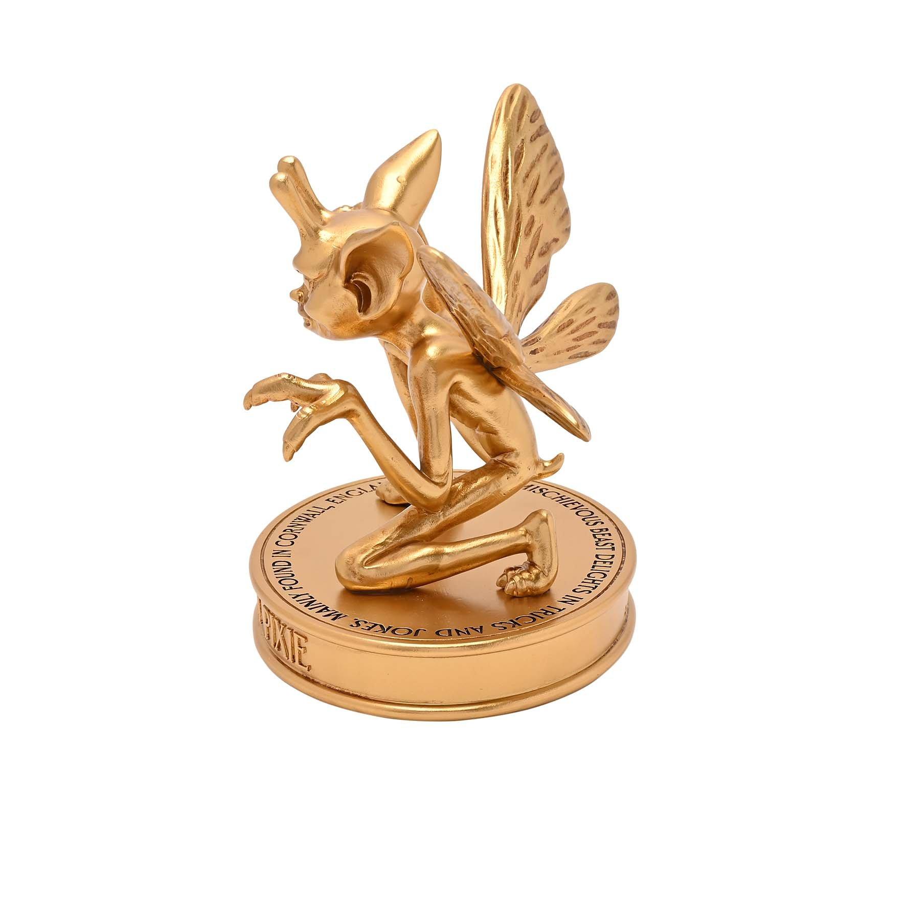 Gold - Harry Potter - Harry Potter Herbology Figurine Cornish Pixie - 3