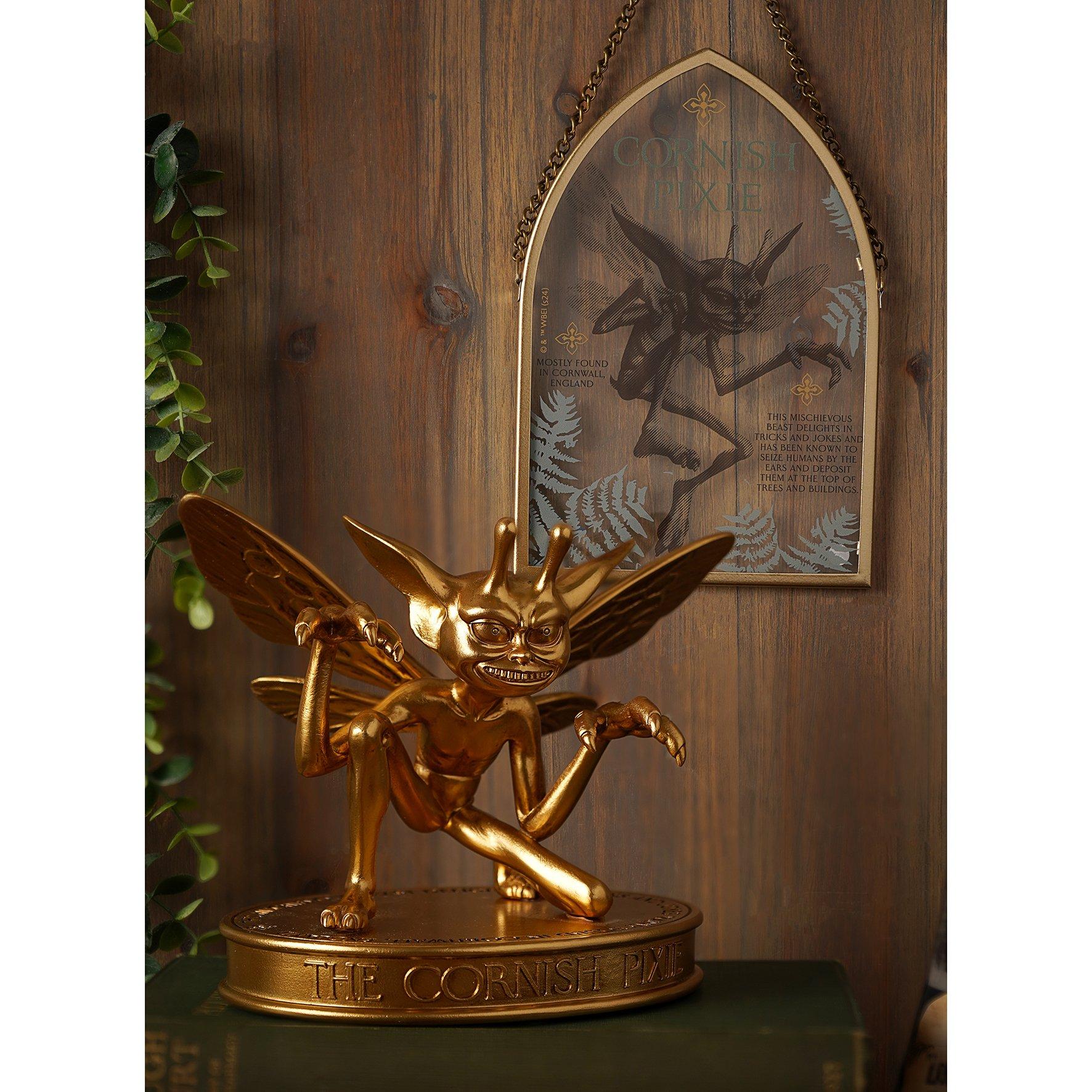 Gold - Harry Potter - Harry Potter Herbology Figurine Cornish Pixie - 5