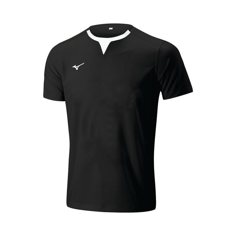 Noir - Mizuno - Junior Rugby Training Shirt