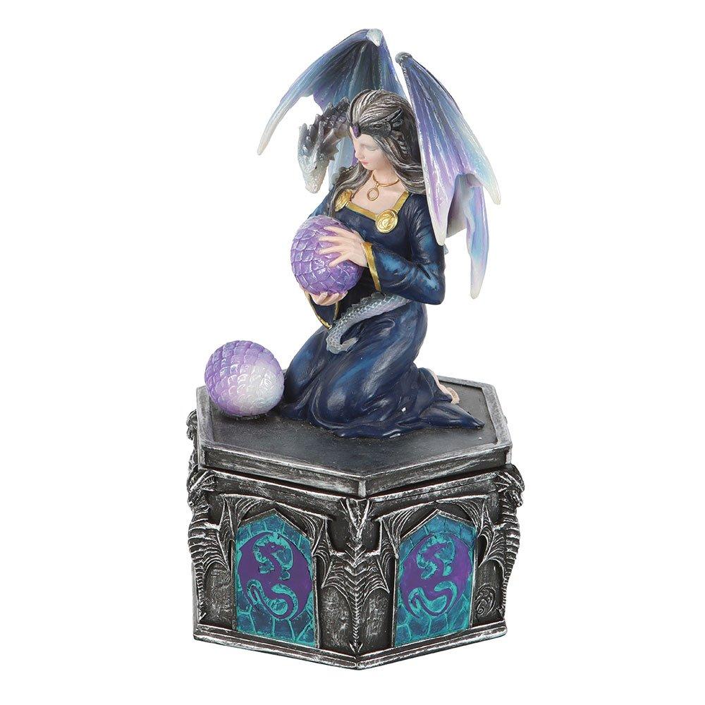 Blue - Something Different - Dragon Friendship Spring Box by Anne Stokes - 5