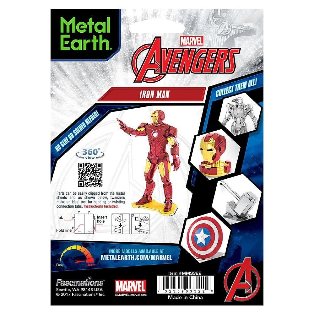 Varer - Marvel - Metal Earth - Iron Man 3D Model Kit - 3