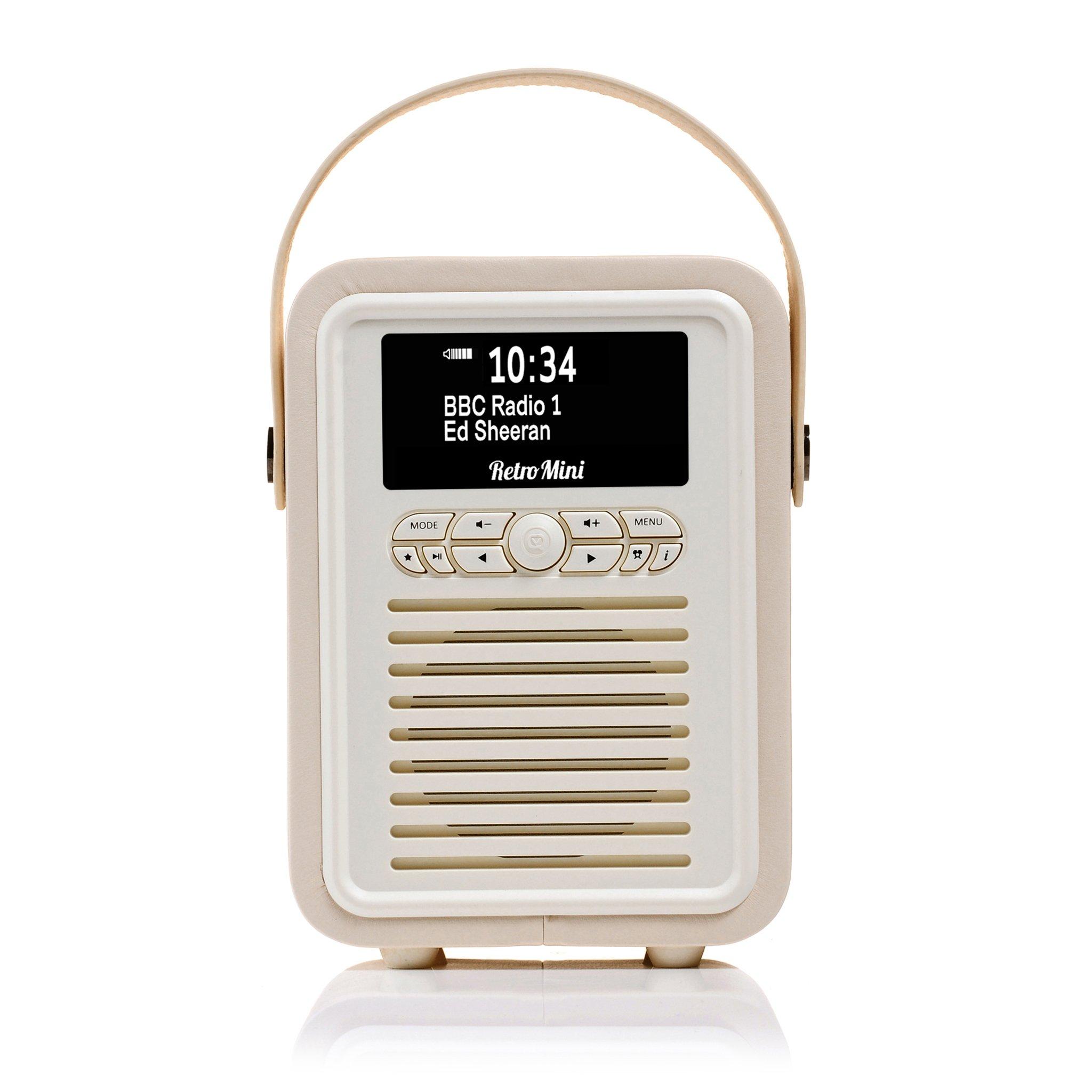 Cream - View Quest - Retro Mini DAB Radio Cream - 3
