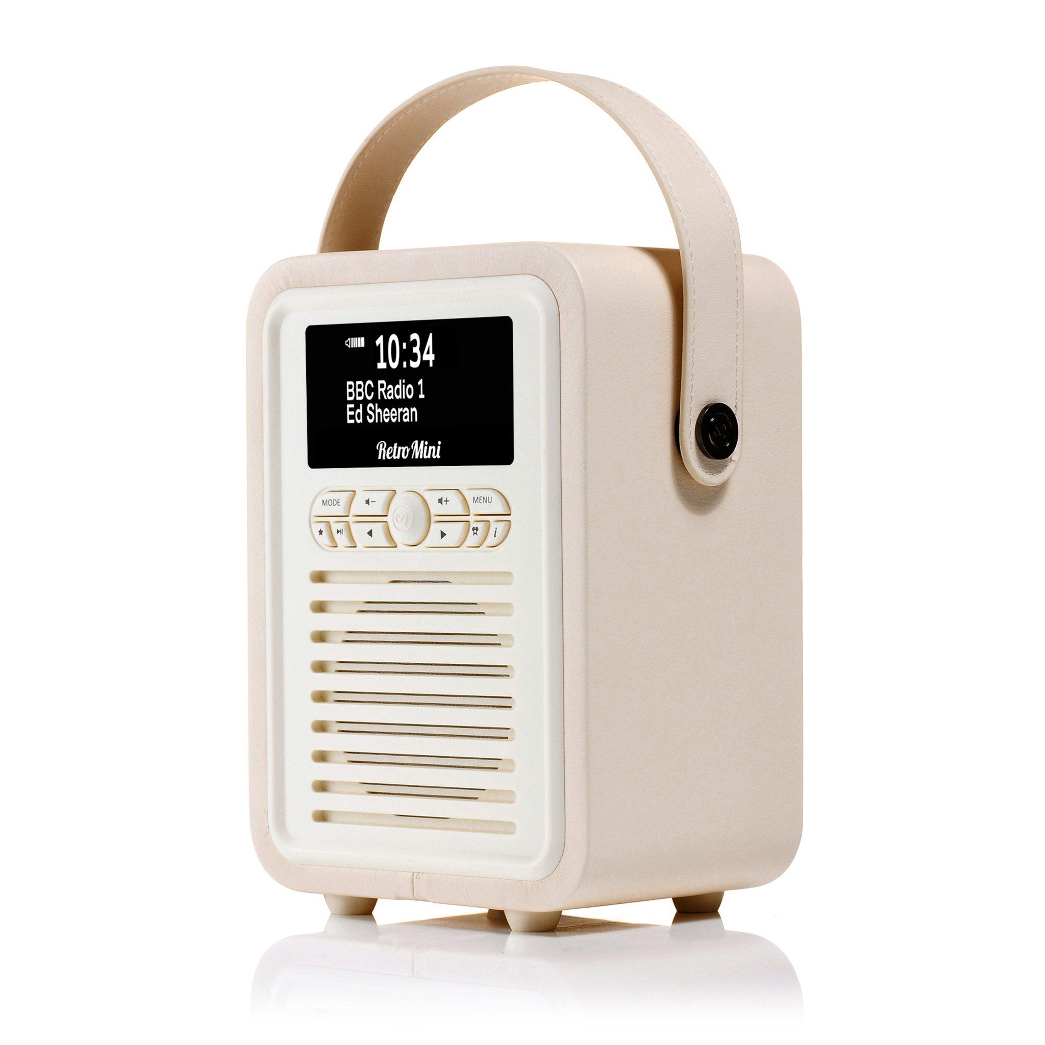 Cream - View Quest - Retro Mini DAB Radio Cream - 4