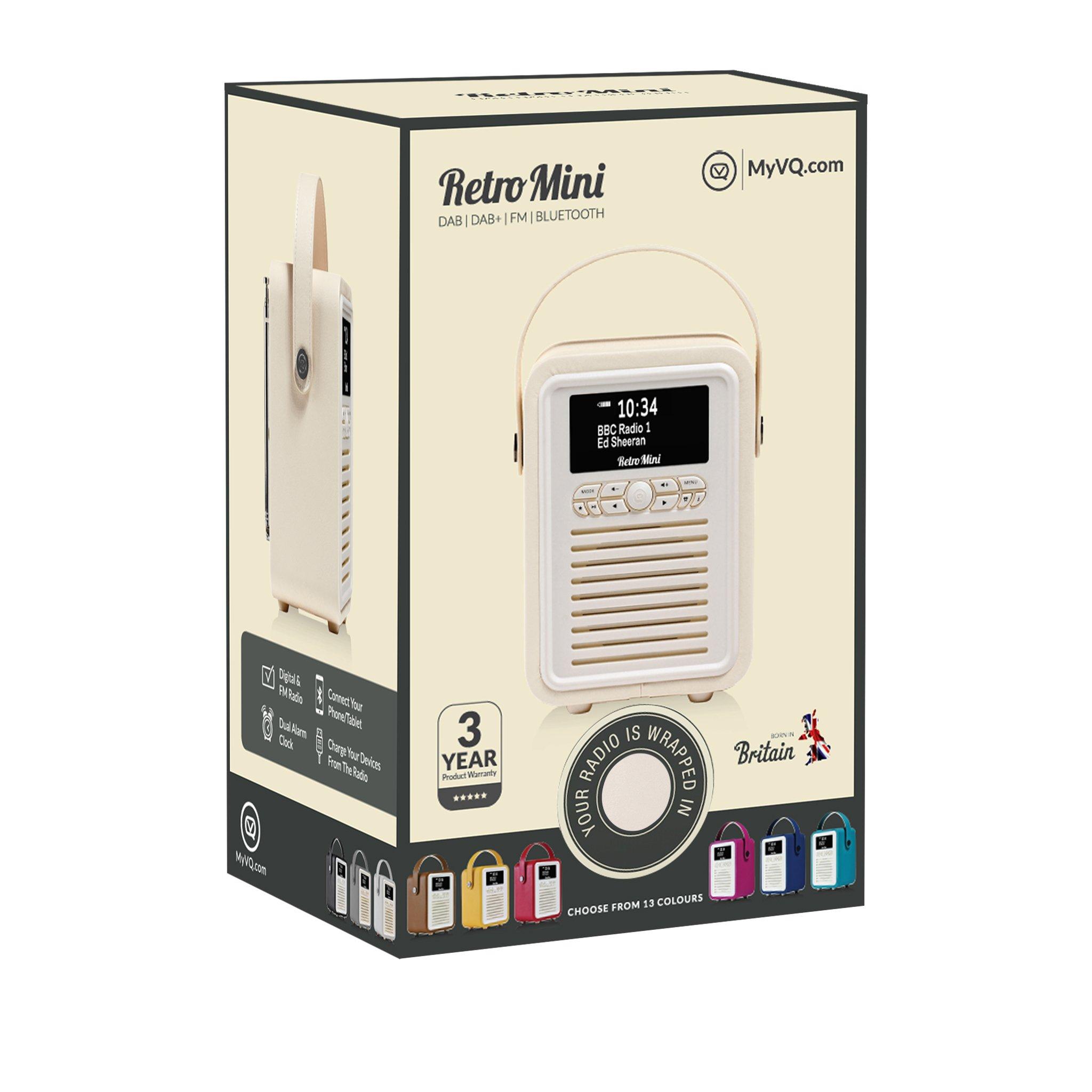 Cream - View Quest - Retro Mini DAB Radio Cream - 6