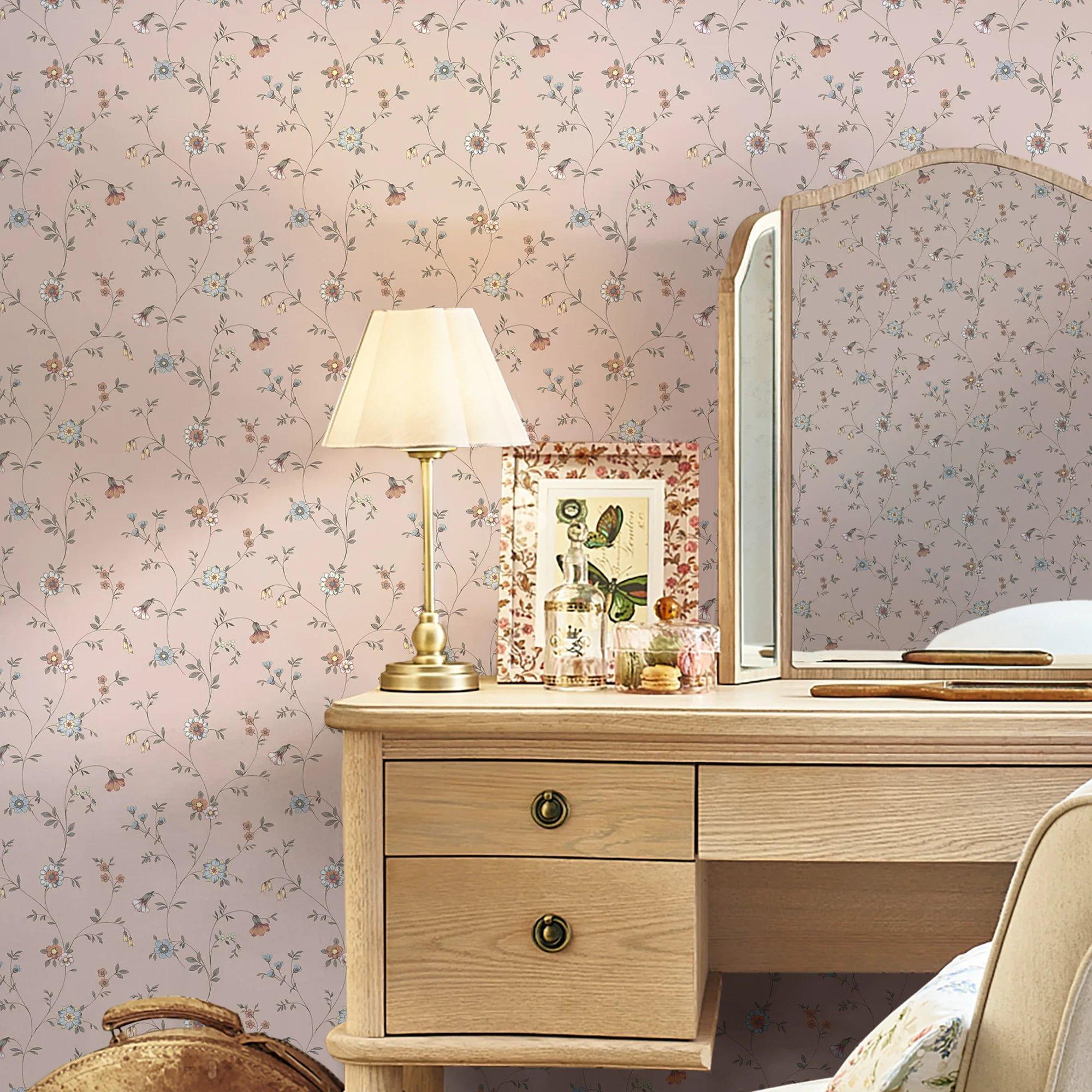 Linen - Laura Ashley - Leonie Trail Wallpaper - 2