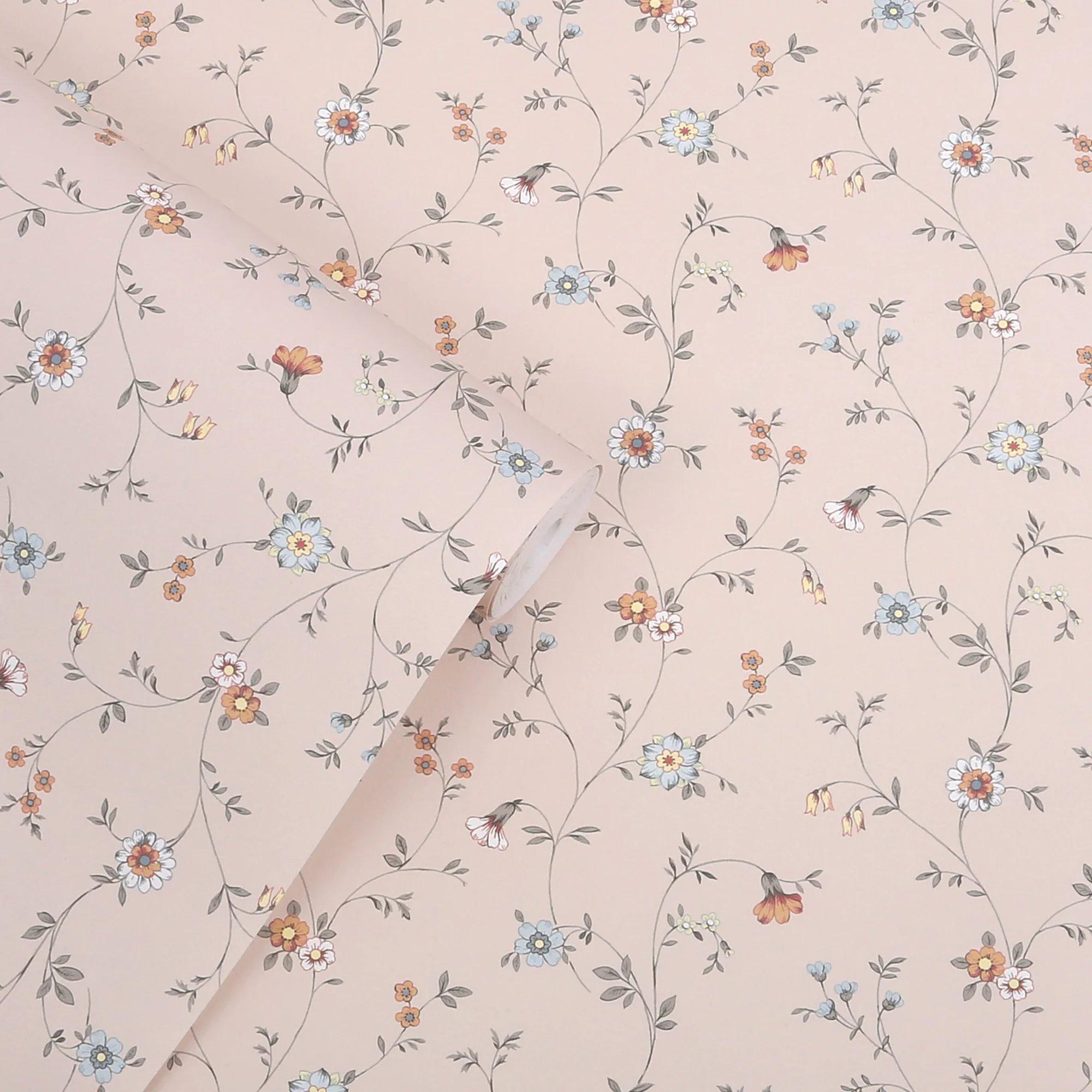 Linen - Laura Ashley - Leonie Trail Wallpaper - 3