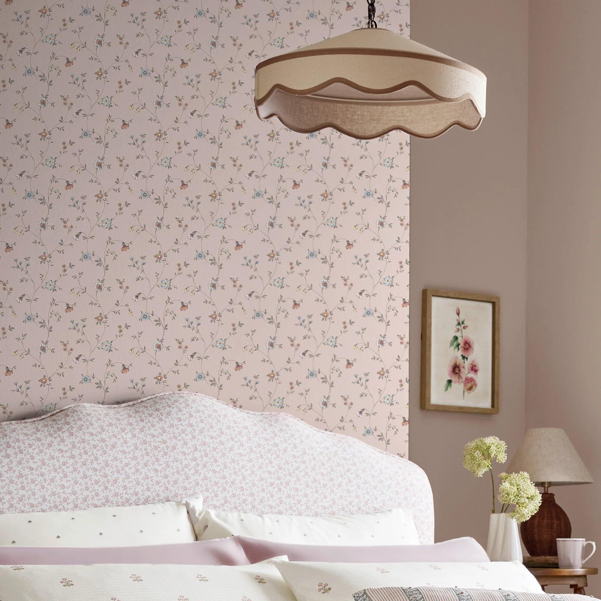 Linen - Laura Ashley - Leonie Trail Wallpaper - 5