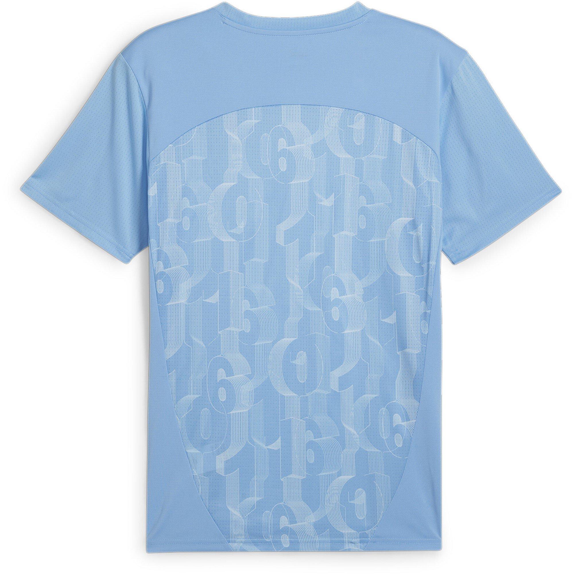 Azul - Puma - Manchester City Prematch Shirt 2024 2025 Adults - 7