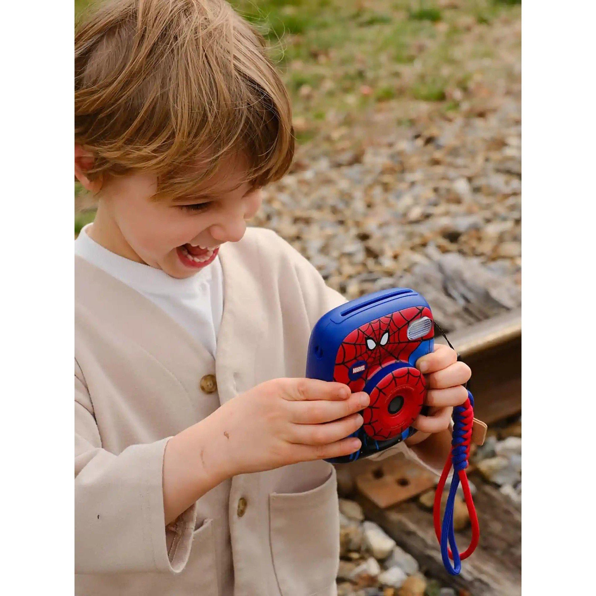 Kiimento | Spider-Man Ink Free Instant Print Digital Camera f | Sports ...