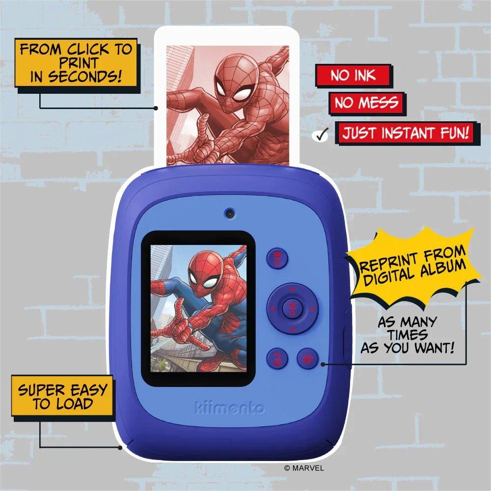 Kiimento | Spider-Man Ink Free Instant Print Digital Camera f | Sports ...