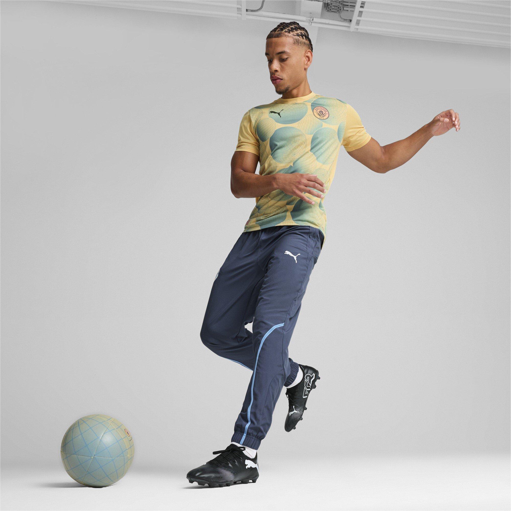 Beige - Puma - Manchester City Pre Match Shirt 2024 2025 Adults - 4