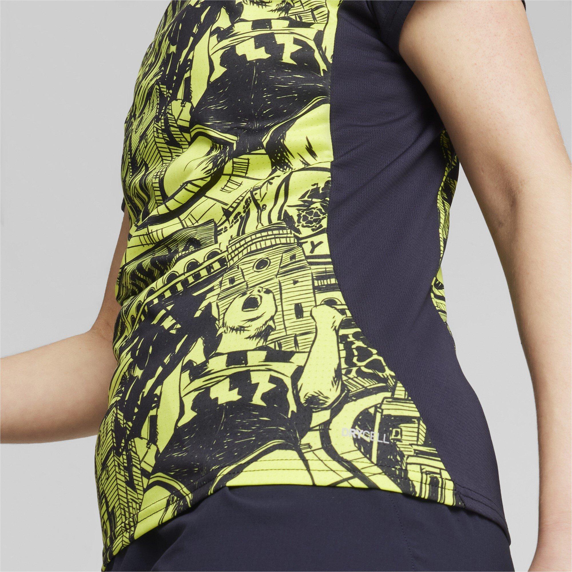 Blå - Puma - Manchester City FC Pre Match Shirt 2024 2025 Womens - 3