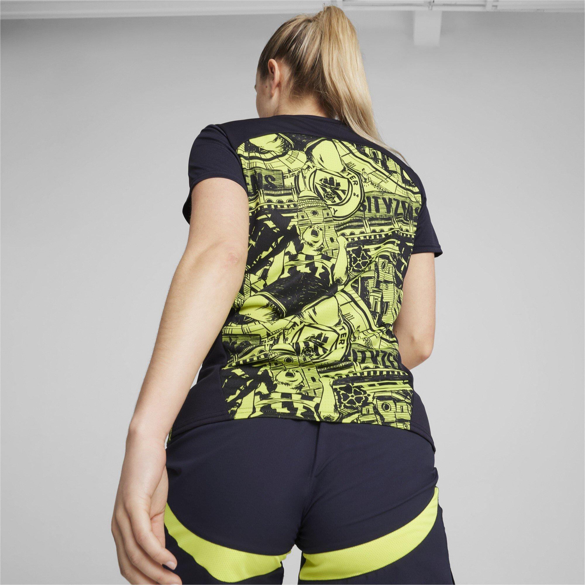 Blå - Puma - Manchester City FC Pre Match Shirt 2024 2025 Womens - 5