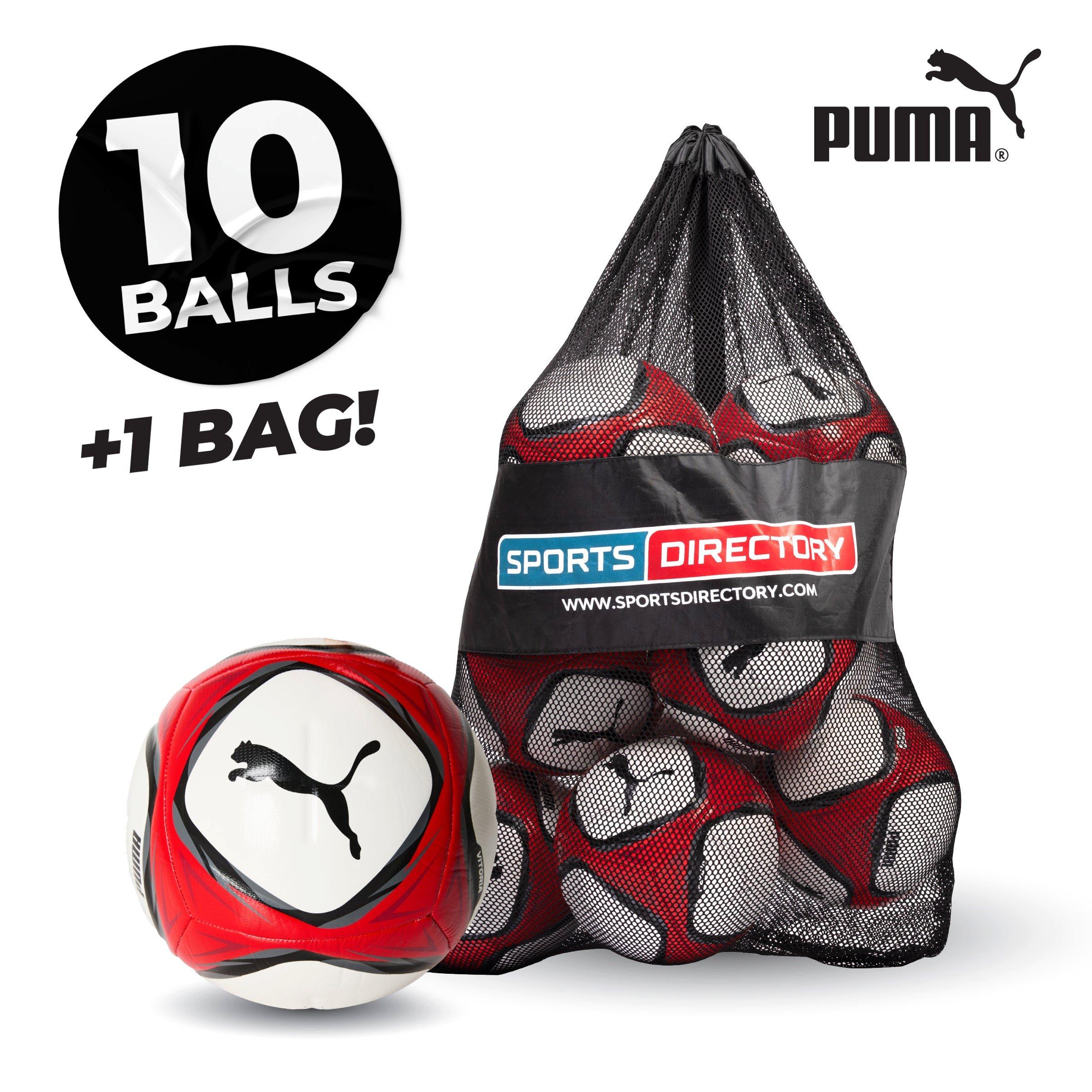 White - Puma - Puma Vitoria Footballs - Pack of 10 - 5