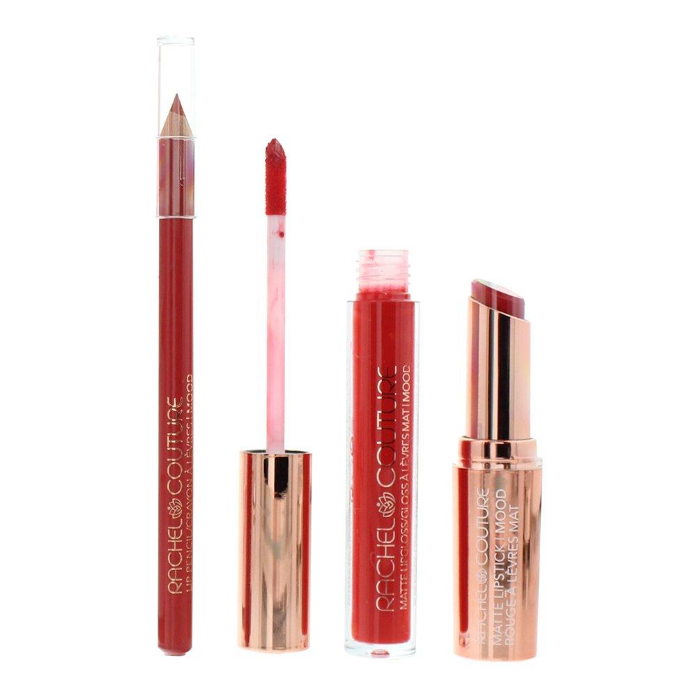 Mood - Rachel Couture - Rachel Couture Lip Kit Mood 3 Piece Gift Set - 2